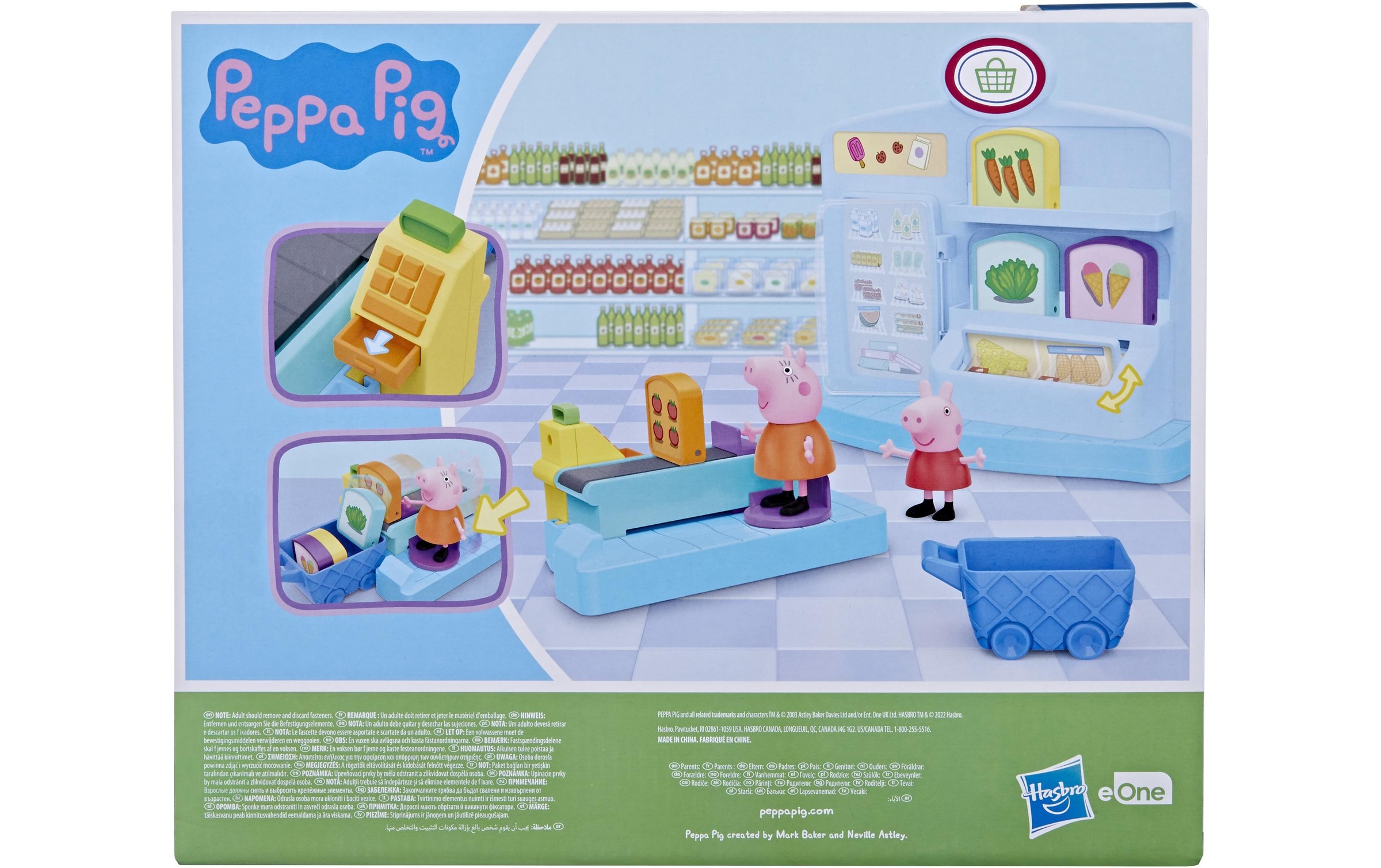 Hasbro Spielfigur »Peppa Pig Peppa geht einkaufen«