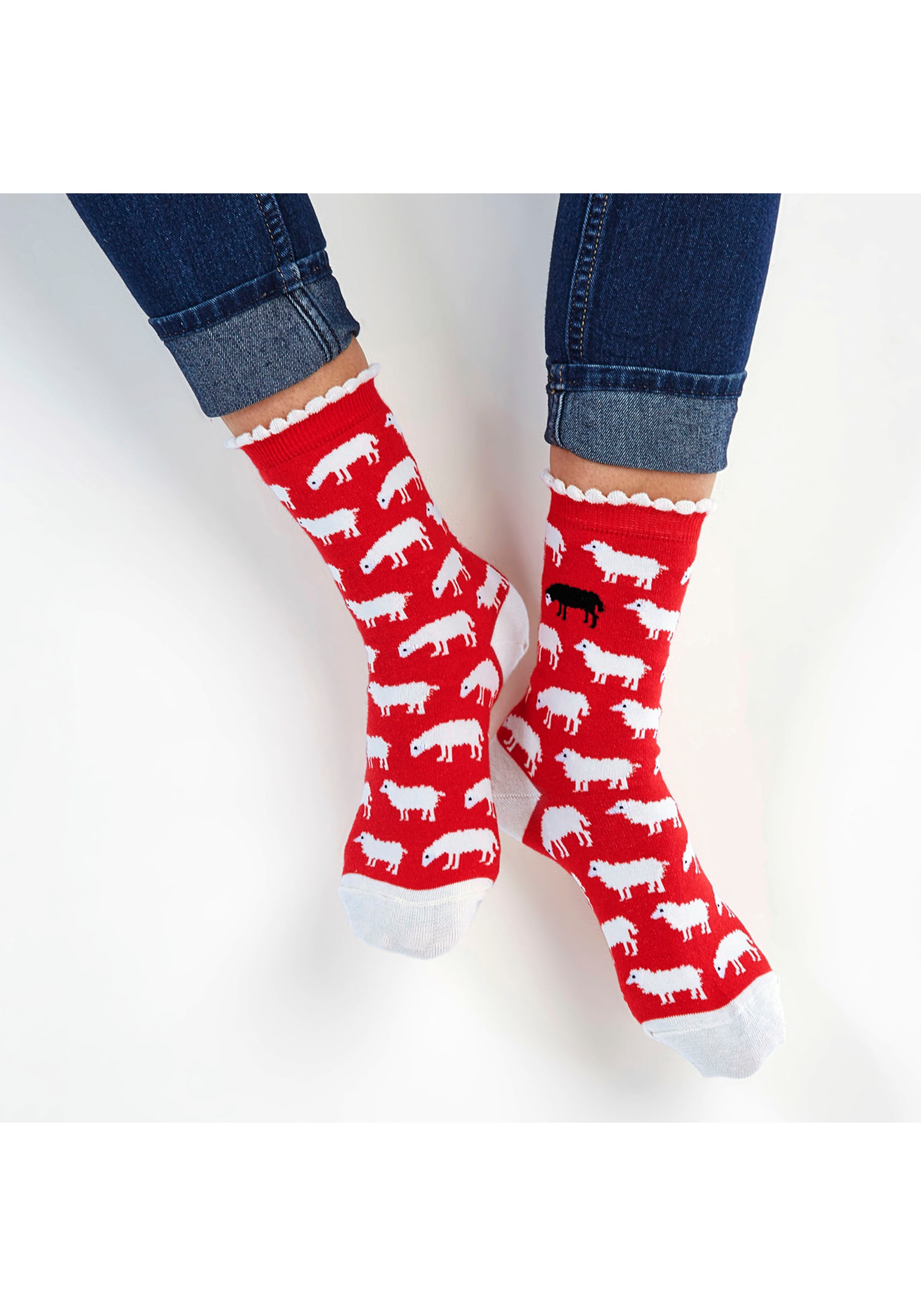 H.I.S Socken, (Packung, 3 Paar), mit feinem Muschelabschluss