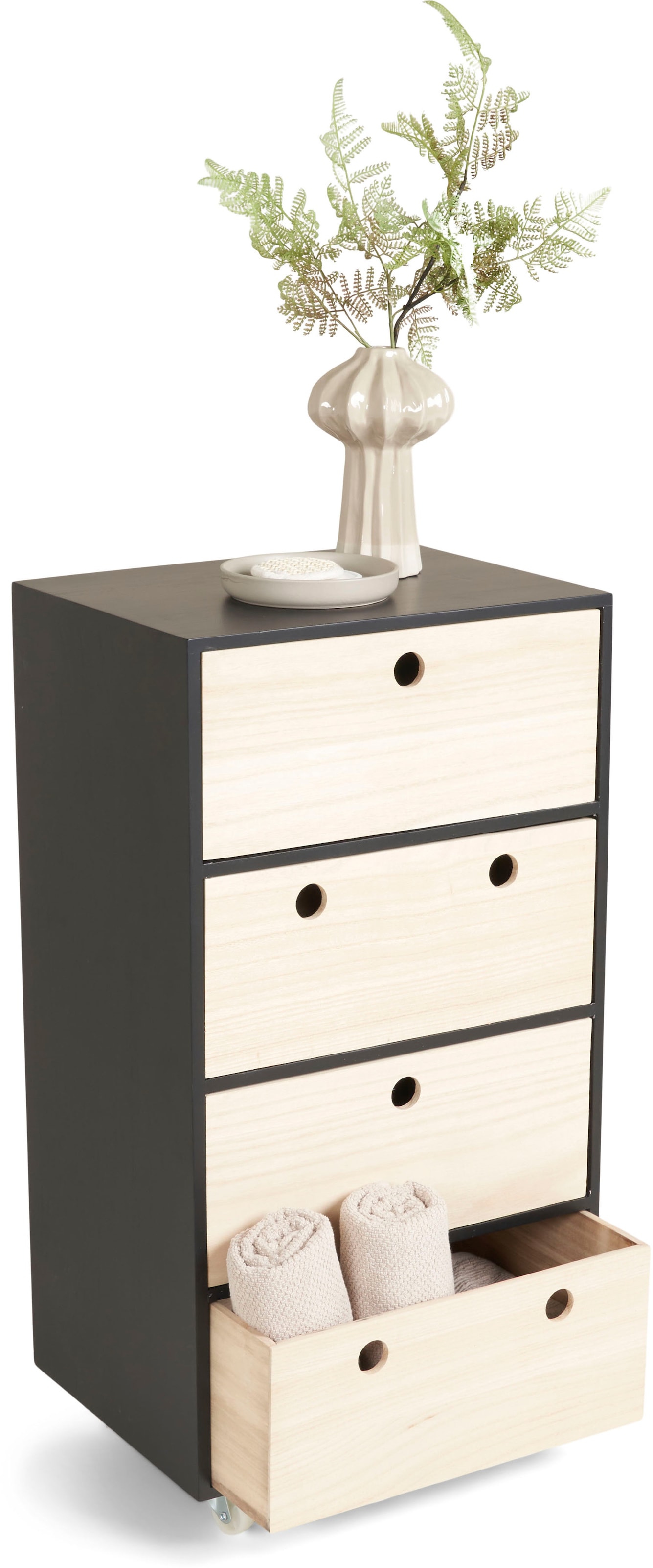 Homexperts Kommode »Lübeck«, Breite ca. 42 cm