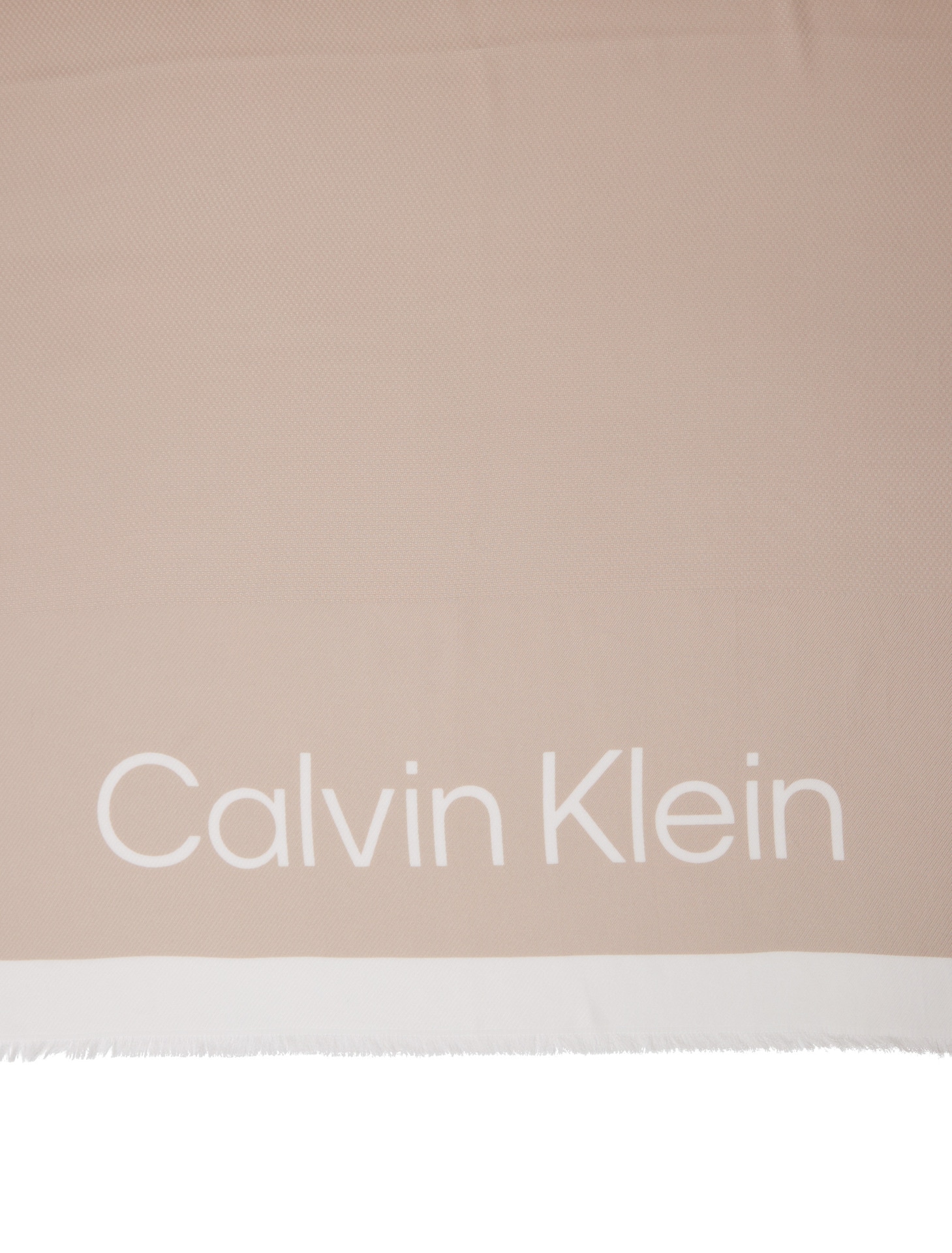 Calvin Klein Modeschal »BOLD LOGO CONTRAST SCARF«, mit Markenlogoprint