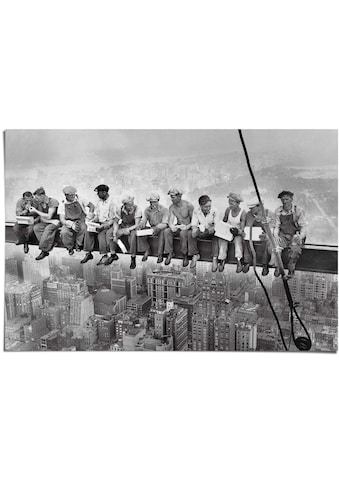 Poster »Manhattan Stahlarbeiter«, (1 St.)