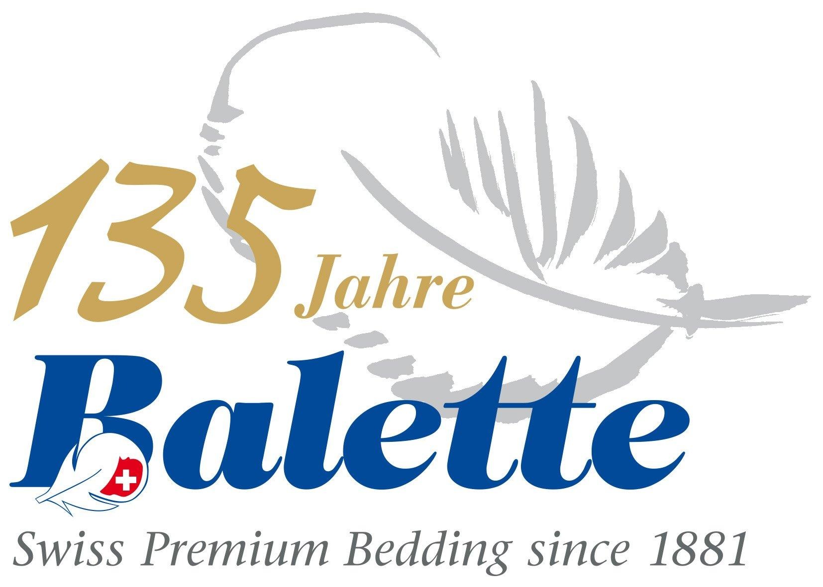 Balette Daunenbettdecke »Pauline«, leicht, Füllung neue reine Gänsedaunen 90%, weiss, Bezug 100% Baumwolle, (1 St.)