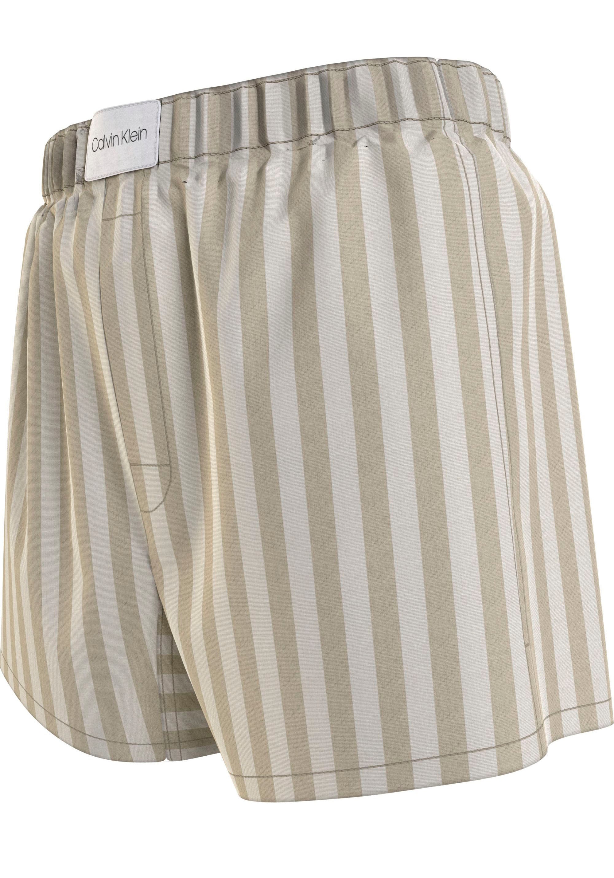 SLIM«, auf bestellen dem Pyjamashorts mit »BOXER Klein Calvin Markenlabel Schweiz Bund bei online Jelmoli-Versand