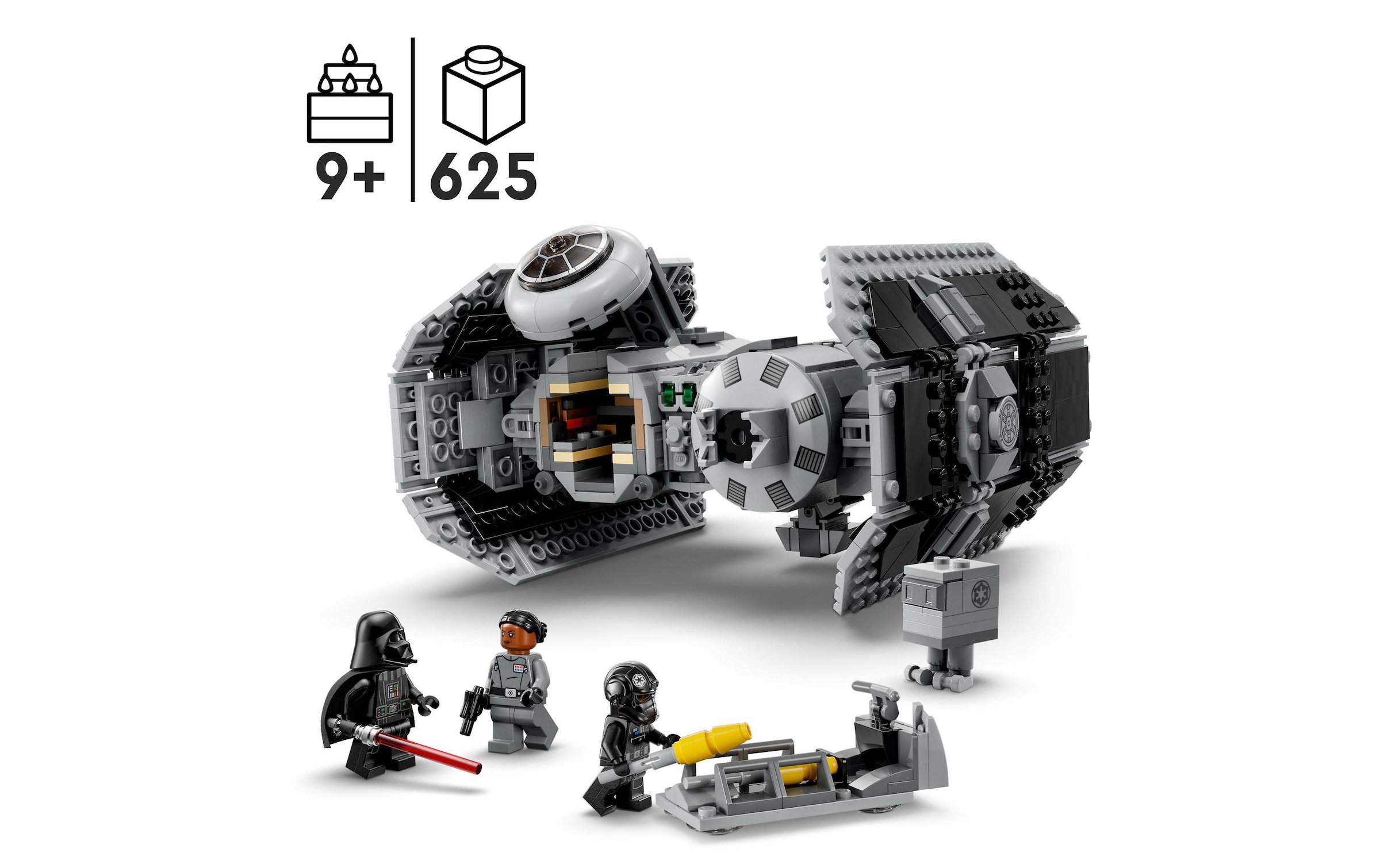 LEGO® Konstruktionsspielsteine »LEGO SW TIE Bomber«, (625 St.)