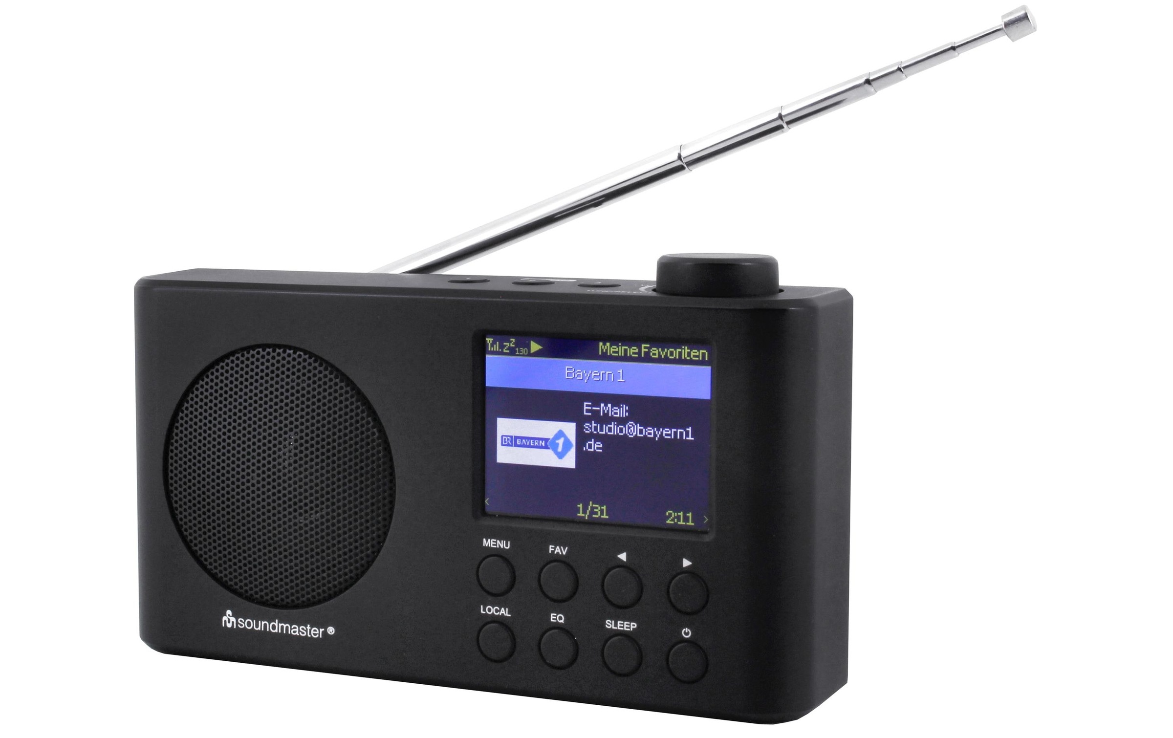 Soundmaster Internet-Radio »Radio IR6500SW«, (Bluetooth-WLAN Digitalradio (DAB+)-FM-Tuner-Internetradio)