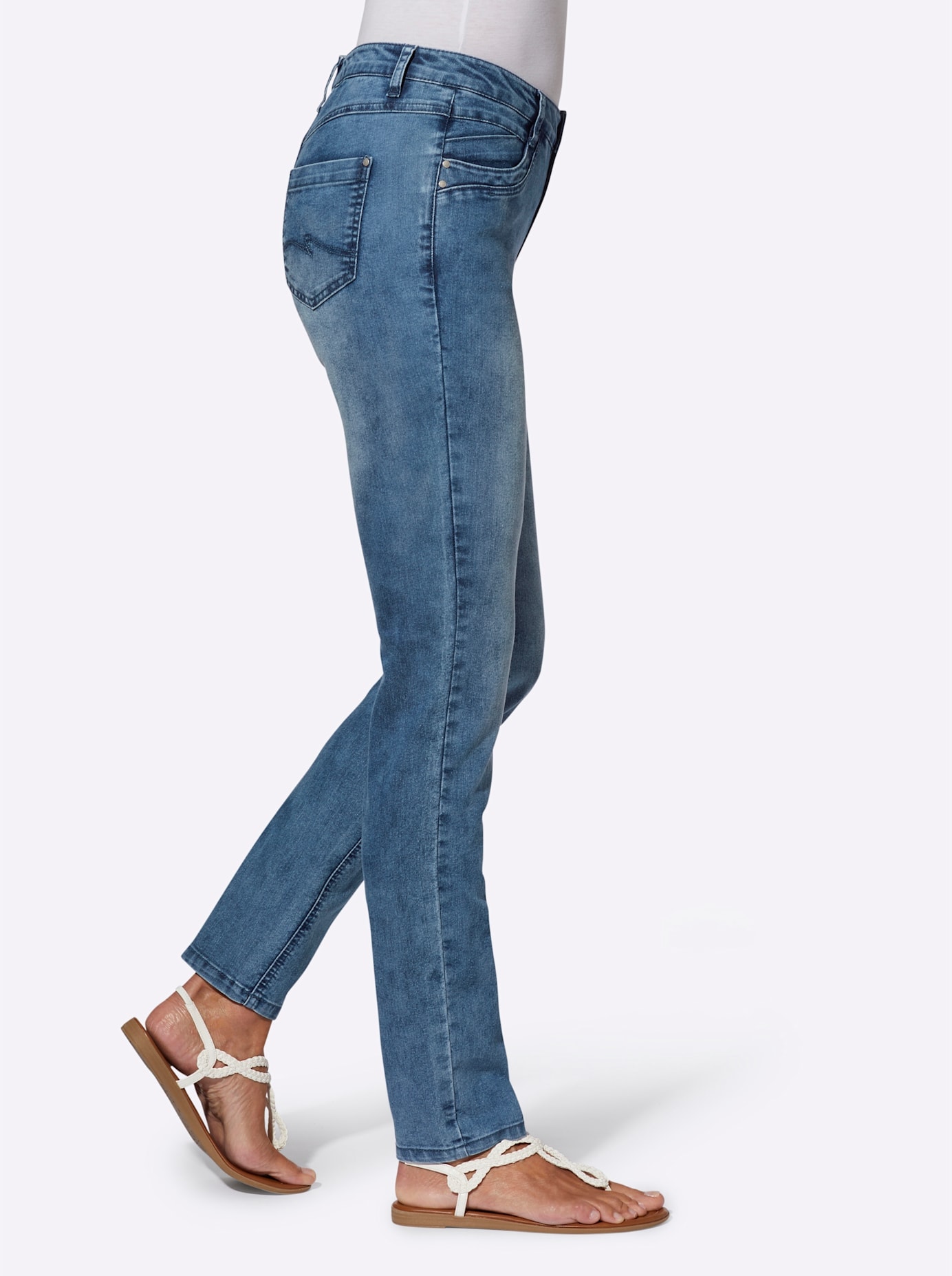 Casual Looks 5-Pocket-Jeans, (1 tlg.)