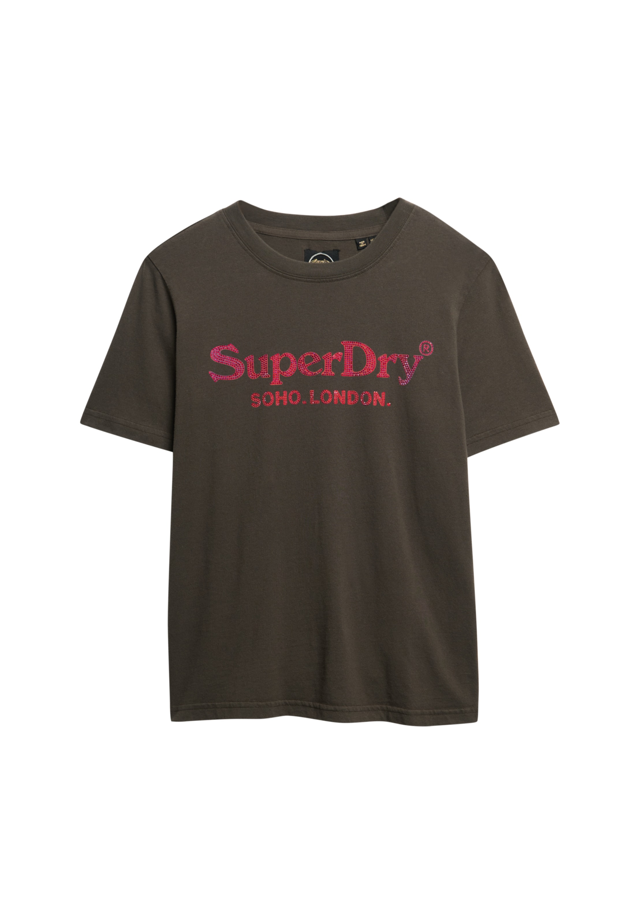 Superdry Kurzarmshirt »VENUE METALLIC RELAXED TEE«