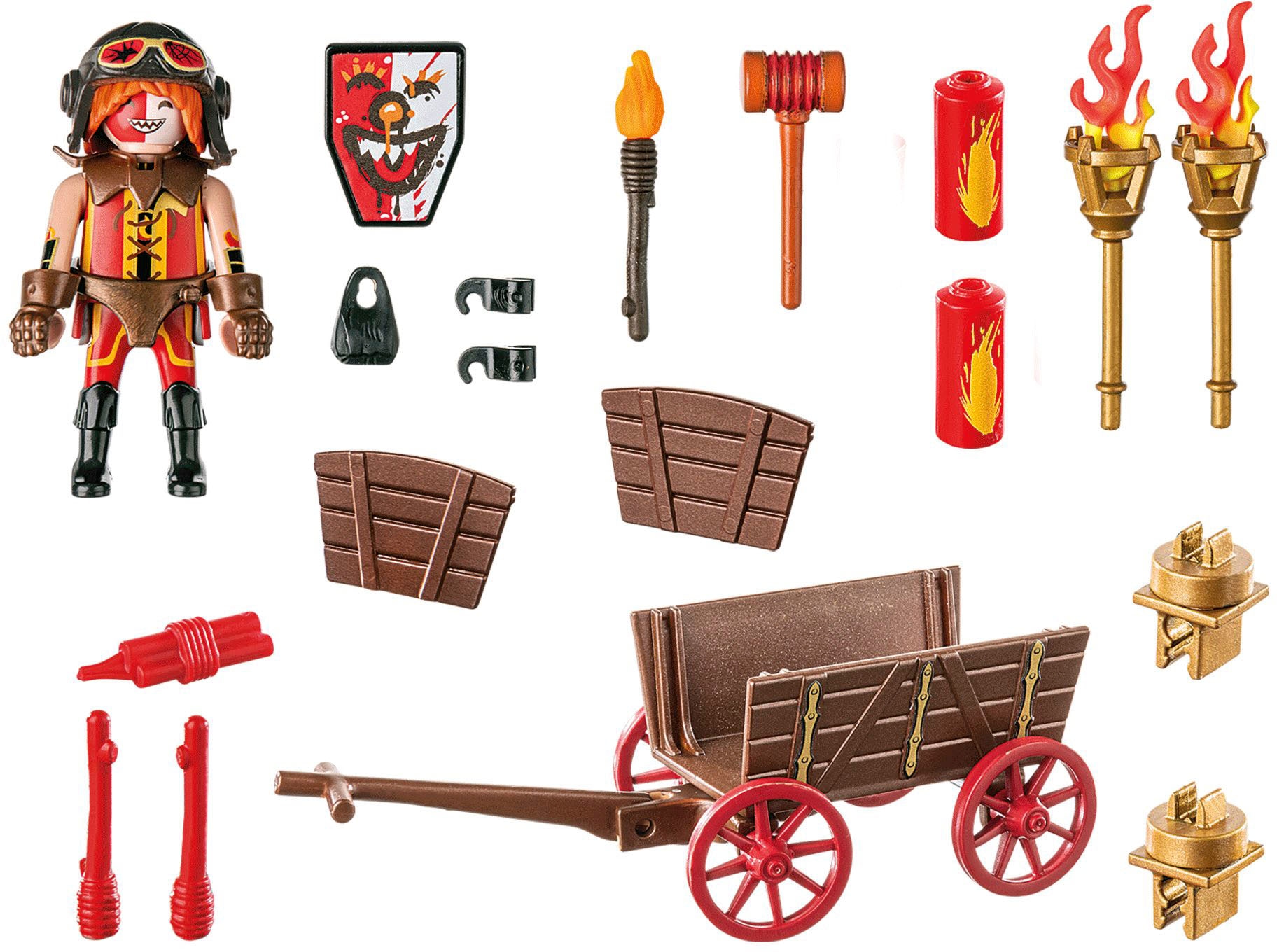 Playmobil® Konstruktions-Spielset »Kahbooms Rennwagen (71486), Novelmore«, (33 St.), Made in Europe