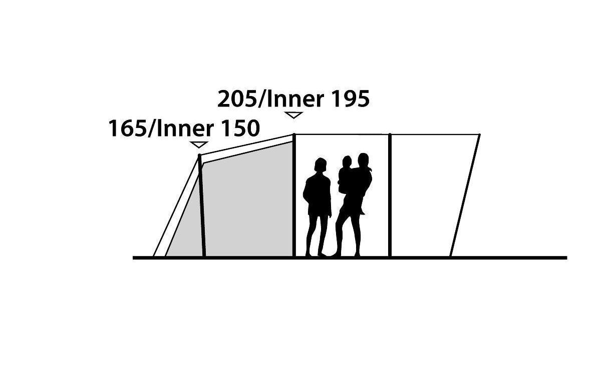 Outwell Tunnelzelt »Rock Lake 3ATC«