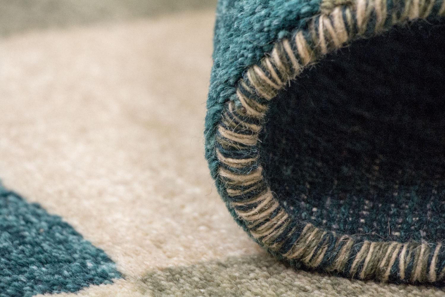 morgenland Wollteppich »Gabbeh Teppich handgeknüpft mehrfarbig«, rechteckig,  handgeknüpft online shoppen | Jelmoli-Versand
