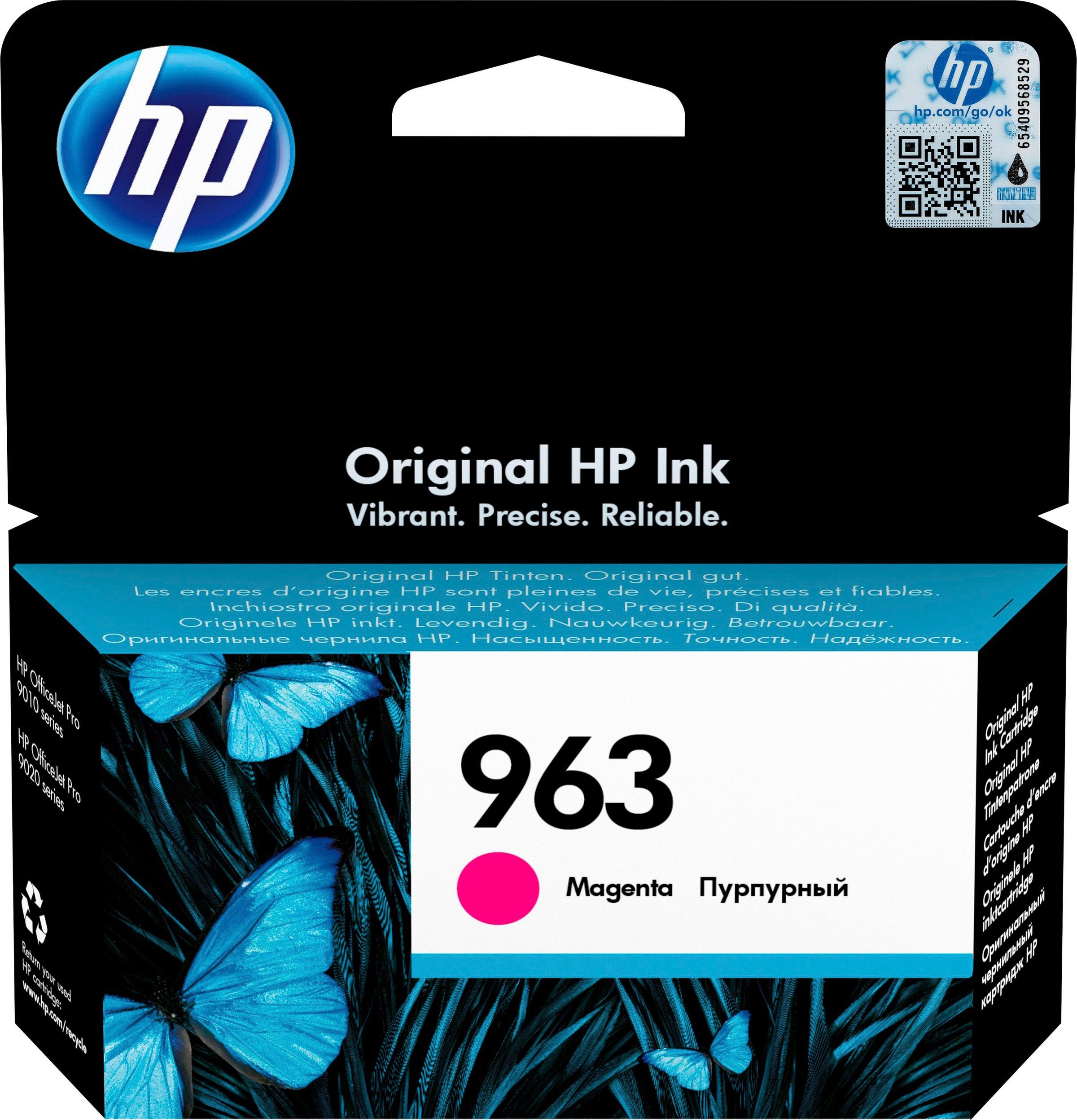 HP Tintenpatrone »963« original Druckerpatrone 963 magenta, Instant Ink