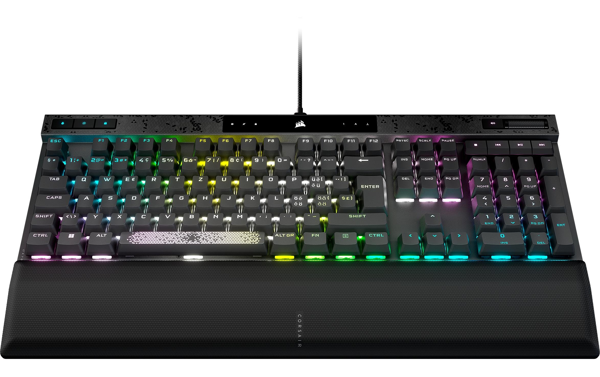 Corsair Gaming-Tastatur »K70 MAX RGB«, (Ziffernblock)