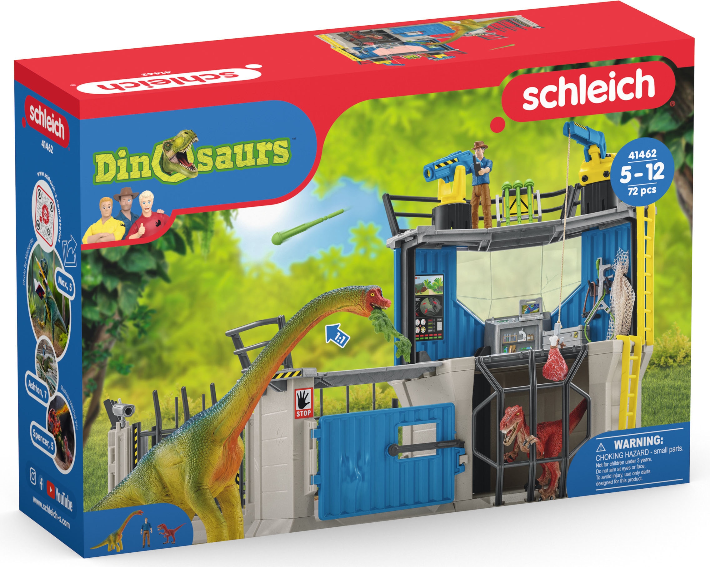 Schleich® Spielwelt »DINOSAURS, Grosse Dino-Forschungsstation (41462)«, (Set), ; Made in Germany