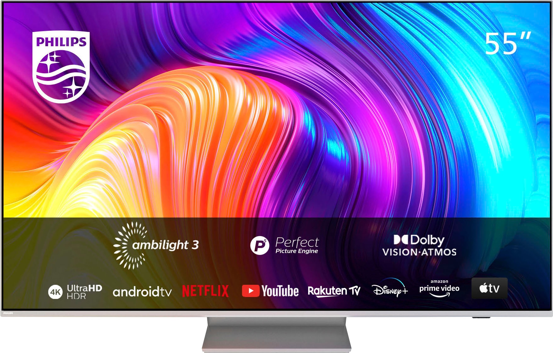 Philips LED-Fernseher »55PUS8807/12«, 4K Ultra HD, Smart-TV-Android TV