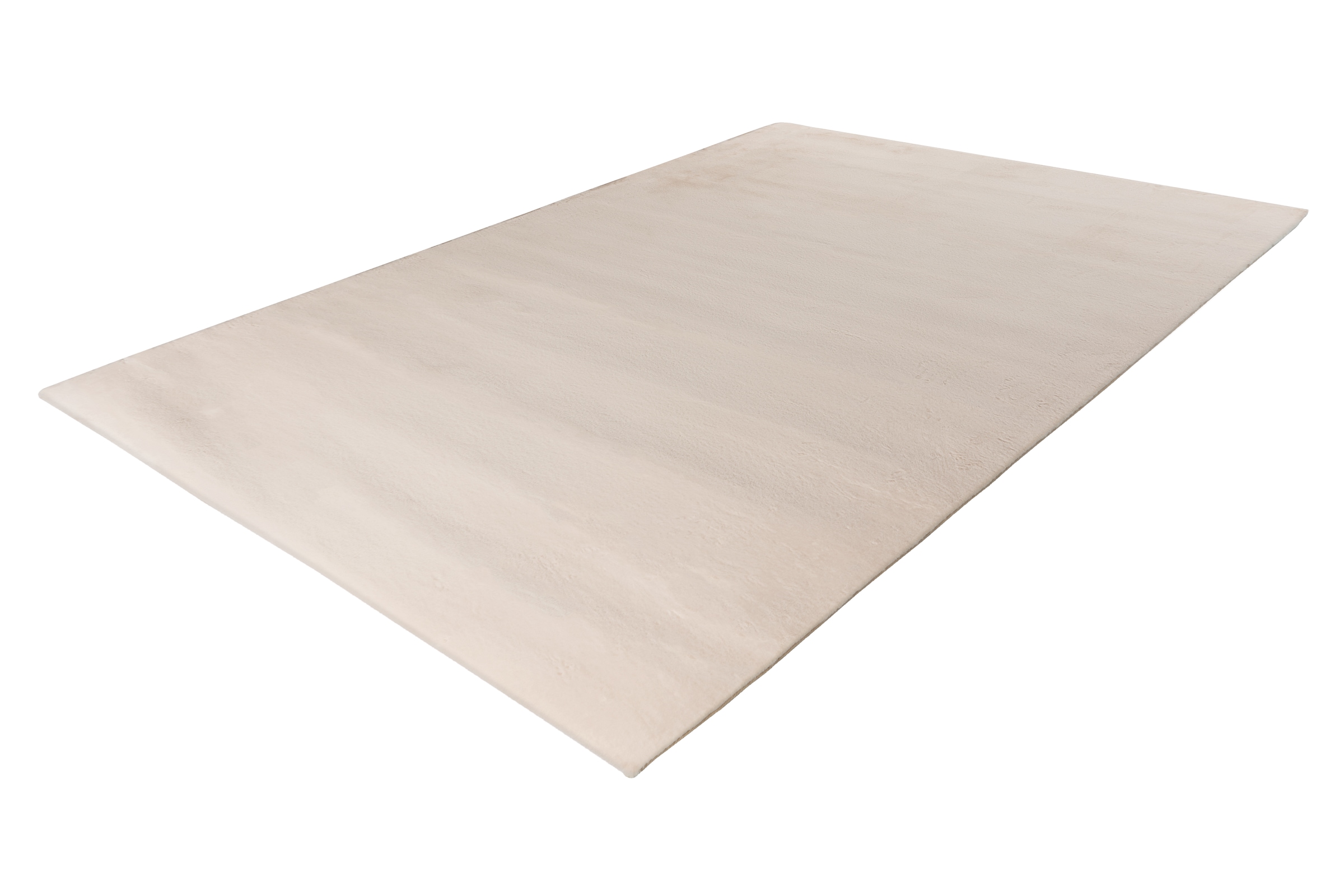 me gusta Teppich »Rabbit Prime 125«, rechteckig, 18 mm Höhe, Kaninchenfell Haptik, flauschig weich, geeignet für Fussbodenheizung