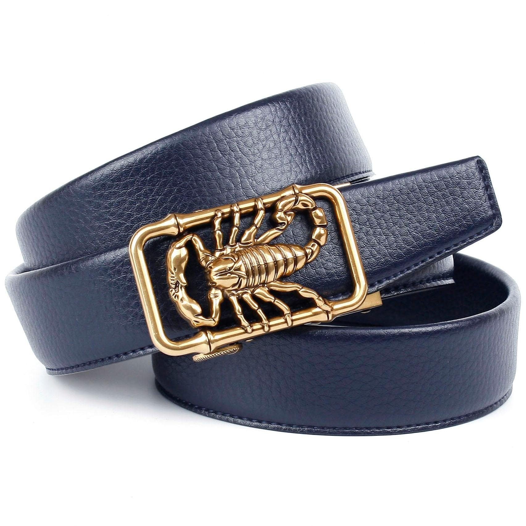 Anthoni Crown Ledergürtel, mit Skorpion Motivschliesse online kaufen |  Jelmoli-Versand