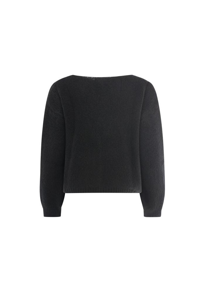 Zwillingsherz Strickjacke »"Uni"«, One Size, Langarm, Knopfleiste, tiefer V-Ausschnitt, Wollanteil