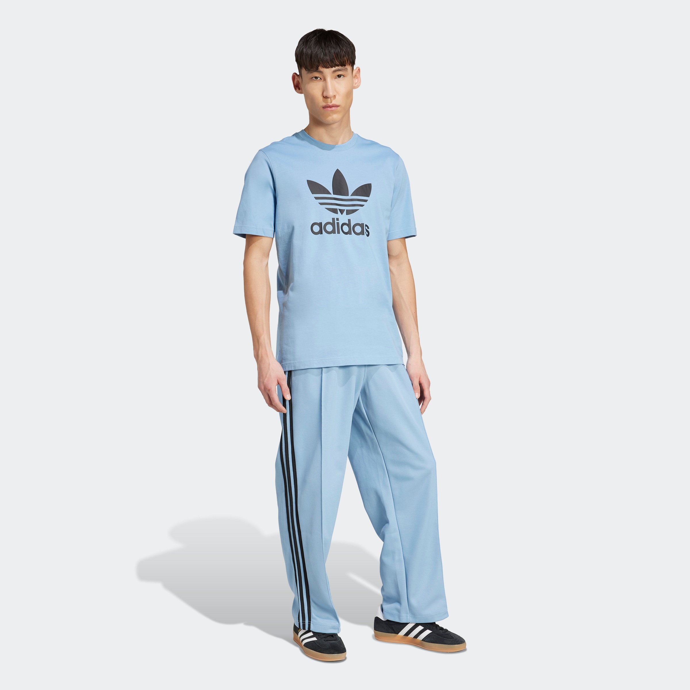adidas Originals T-Shirt »TREFOIL T-SHIRT«, Basic Shirt mit grossem Trefoil Logoprint