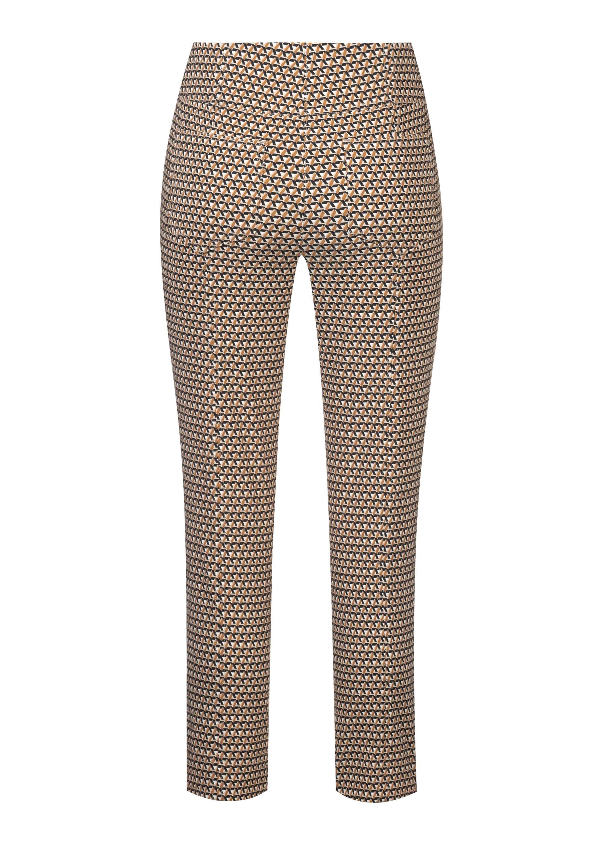 Stehmann 3/4-Hose, mit Minial-Muster