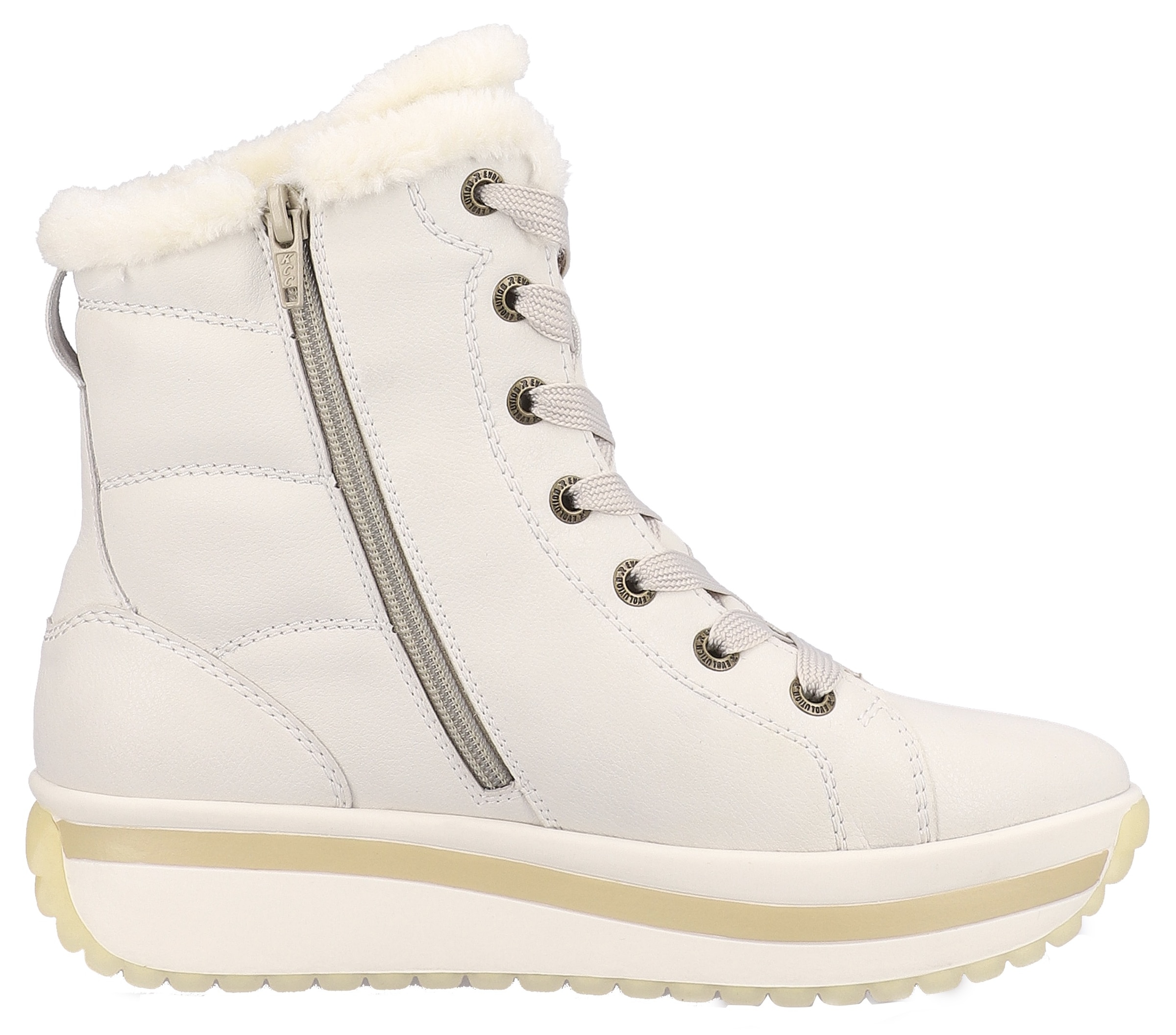 Rieker EVOLUTION Winterboots, Schnürboots, Stiefelette mit praktischem Innenreissverschluss