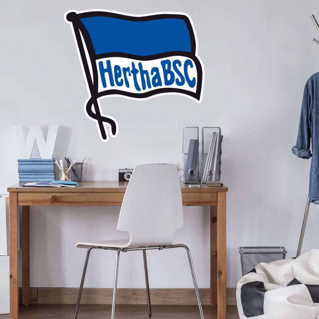 Wall-Art Wandtattoo »Hertha BSC - | Logo (1 online shoppen St.) Jelmoli-Versand Fahne«