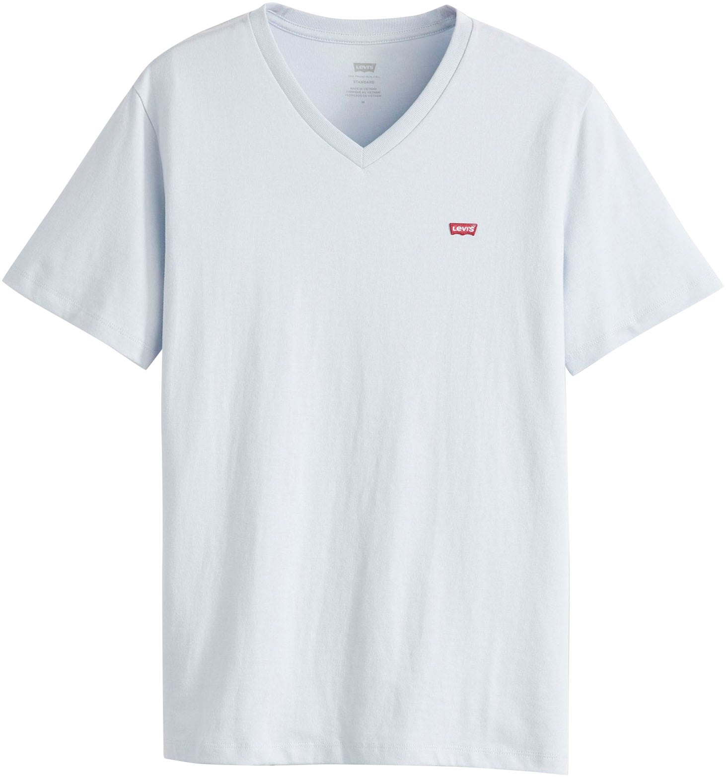 Levi's® V-Shirt »LE ORIGINAL HM VNECK«, mit Logostickerei