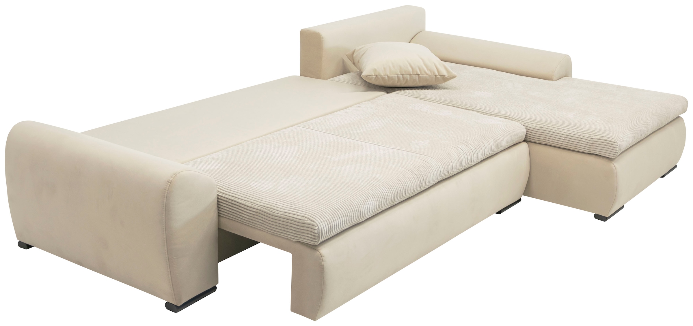 Home affaire Ecksofa Win L-Form, wahlweise mit Bettfunktion und Bettkasten