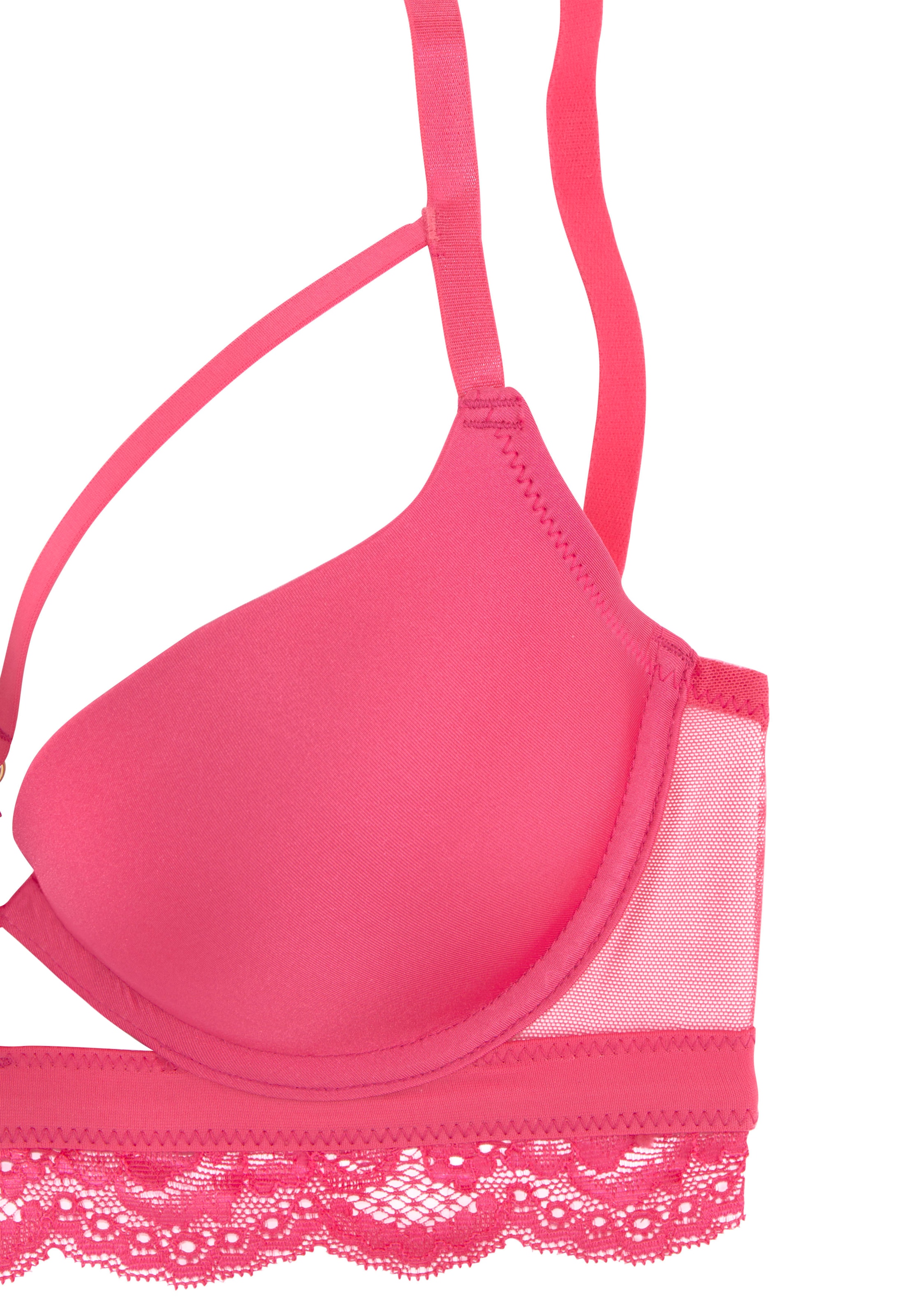 LASCANA T-Shirt-BH »Guilietta«, mit Schale, sexy Dessous