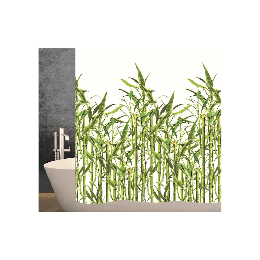 diaqua® Duschvorhang »Duschvorhang Bamboo 180 x 19«