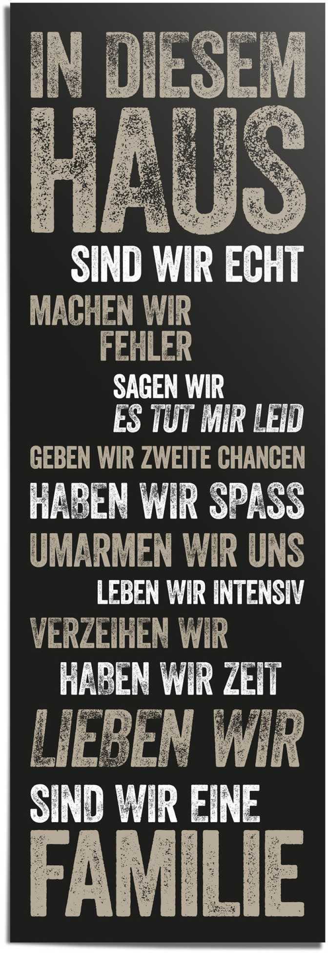 Reinders! Poster »In diesem Haus«, (1 St.)