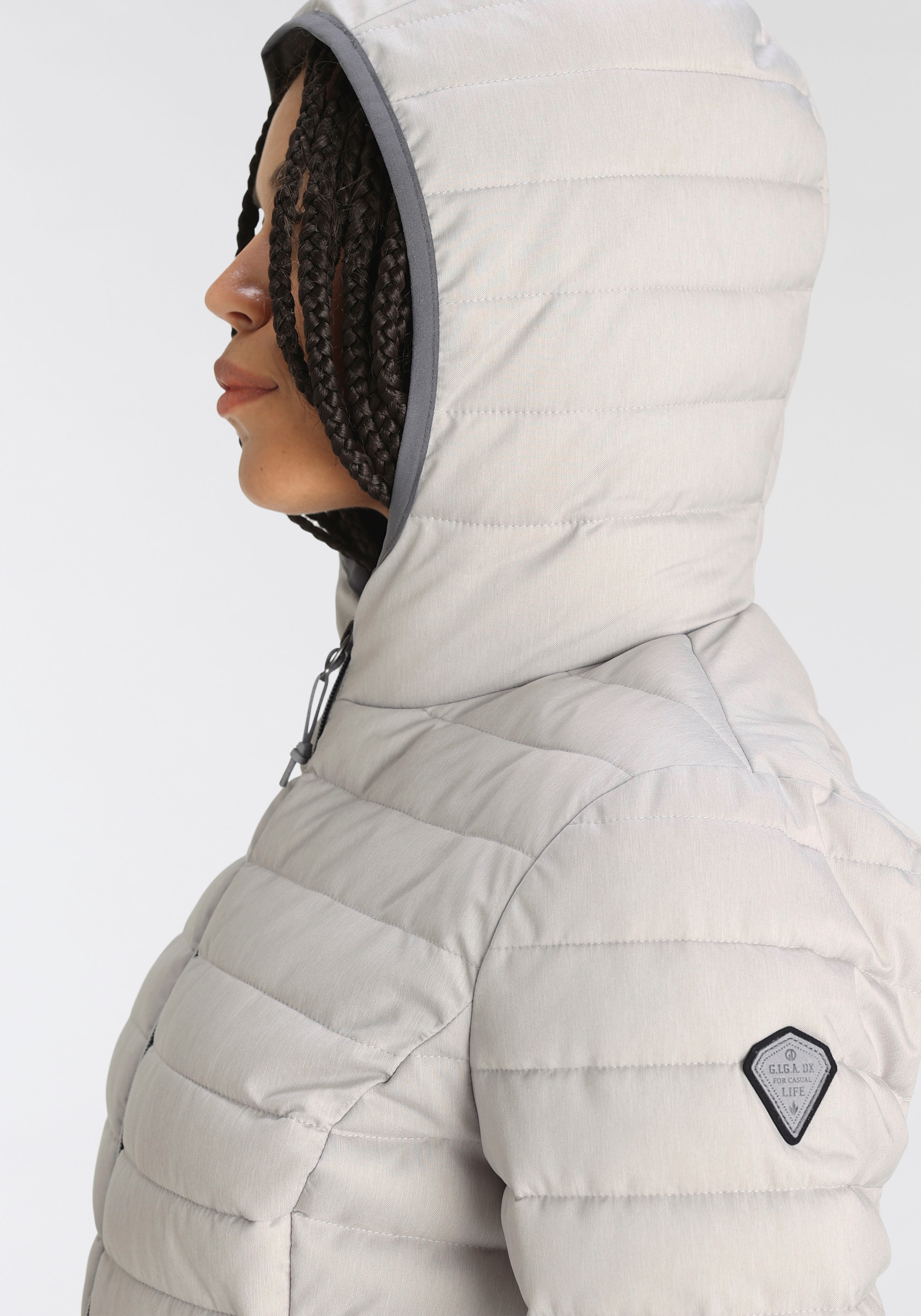 G.I.G.A. DX by killtec Steppjacke »CAFORA WMN QUILTED JCKT OT-P«, mit Kapuze, Wasserabweisend & winddicht & atmungsaktiv & leicht