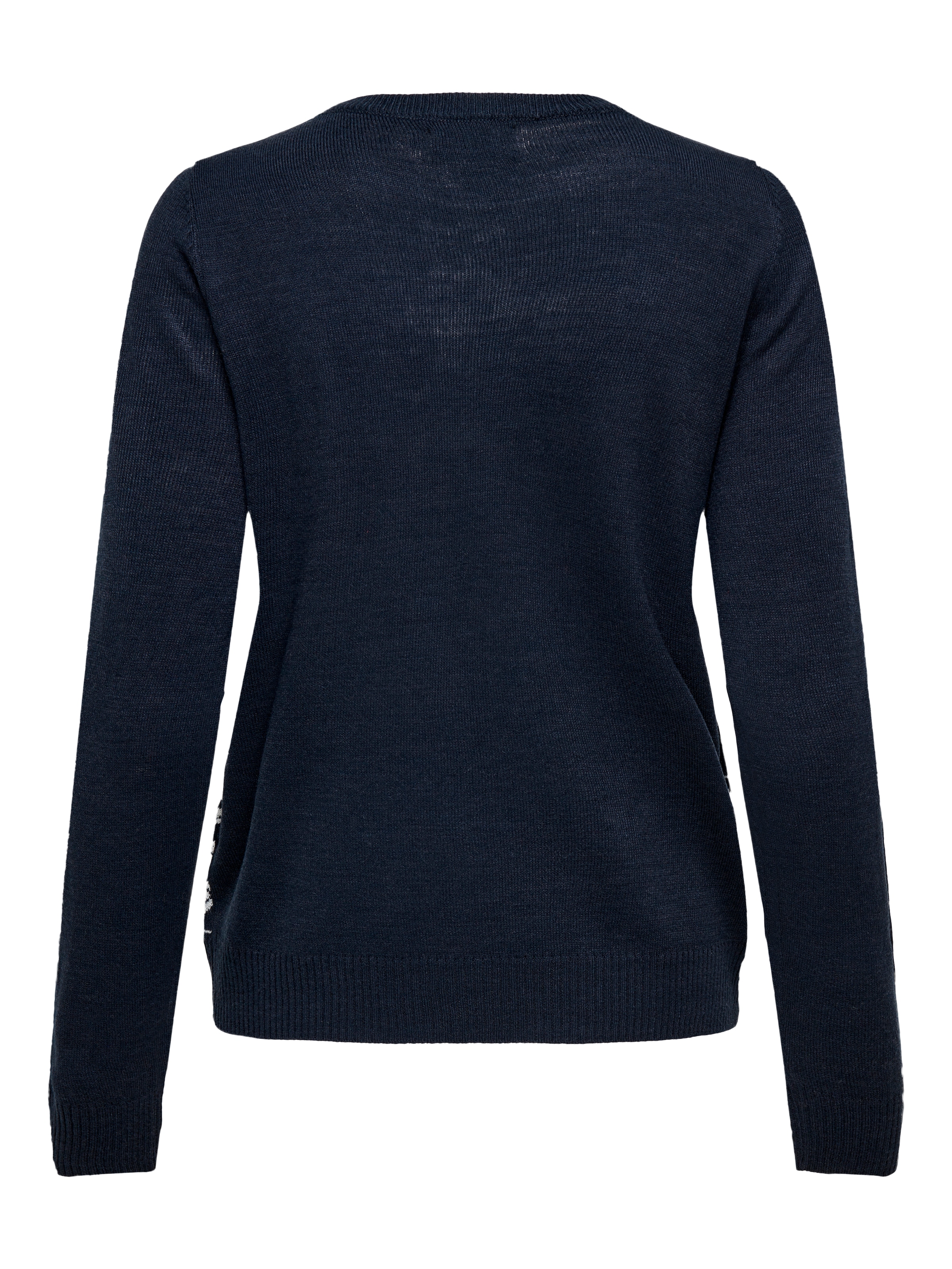 ONLY Weihnachtspullover »ONLXMAS LS O-NECK MIX DETAIL BOX KNT«