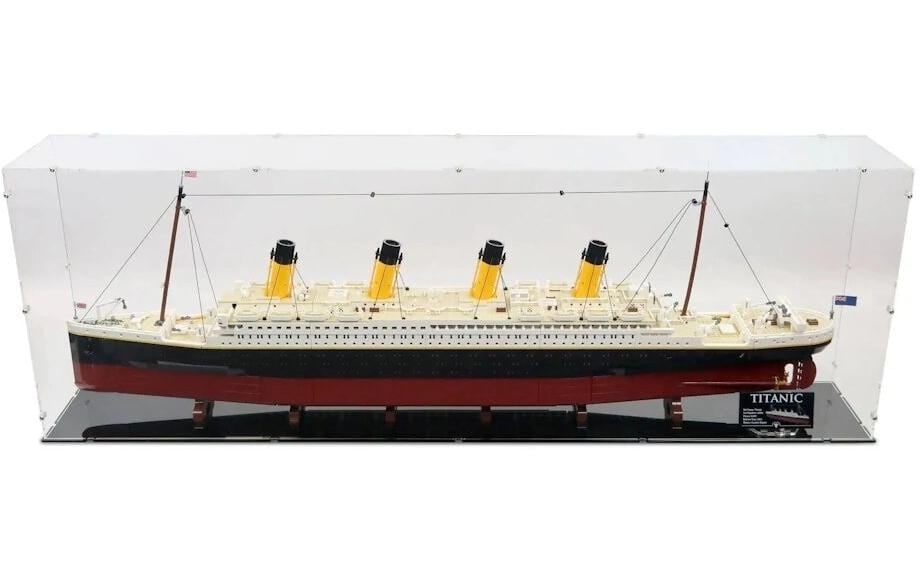 Holzbaukasten »iDisplayit Acryl-Display für LEGO 10294 Titanic«