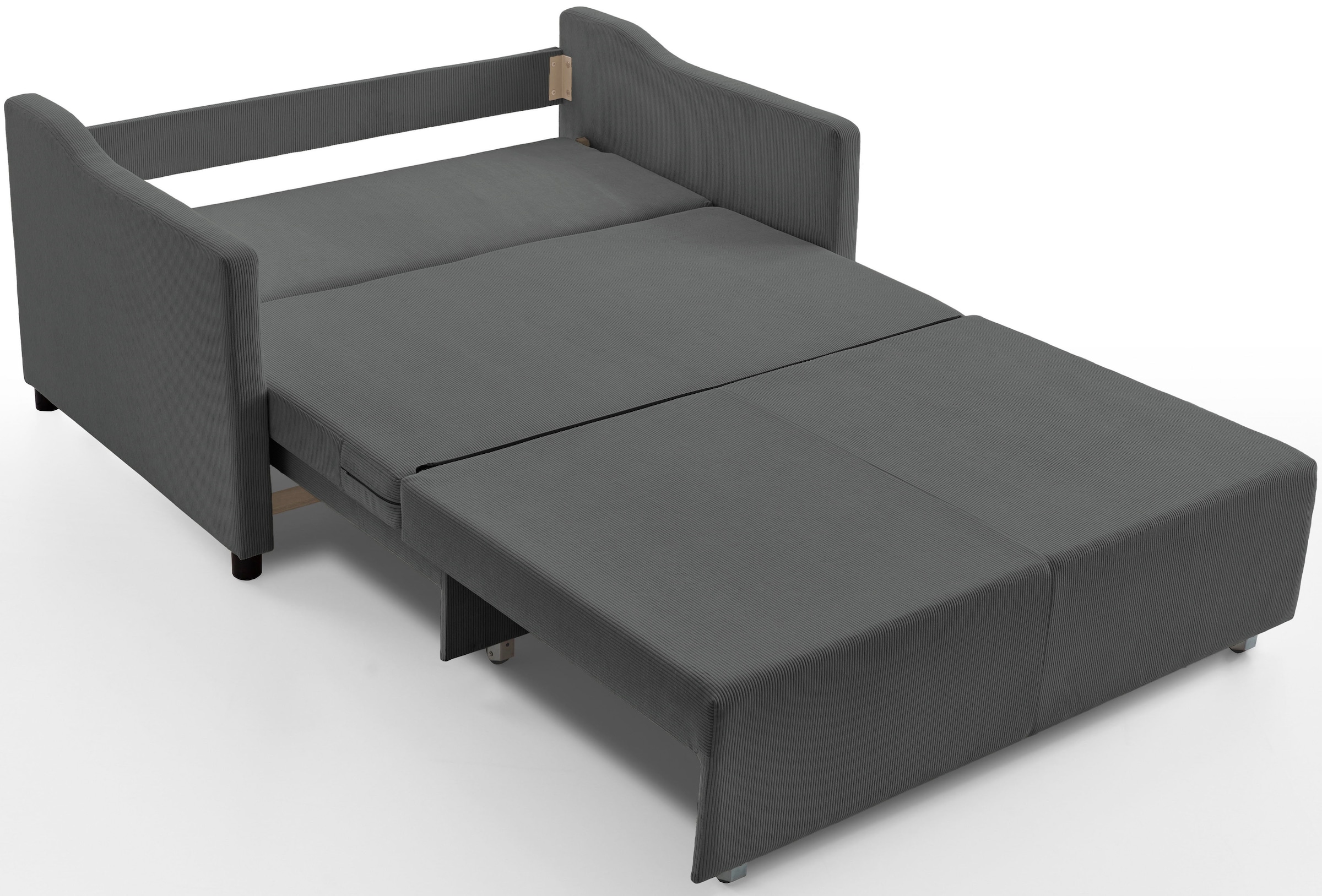 ATLANTIC home collection Schlafsofa »Anella«, mit Cord-Bezug, mit Schlaffunktion, frei im Raum stellbar
