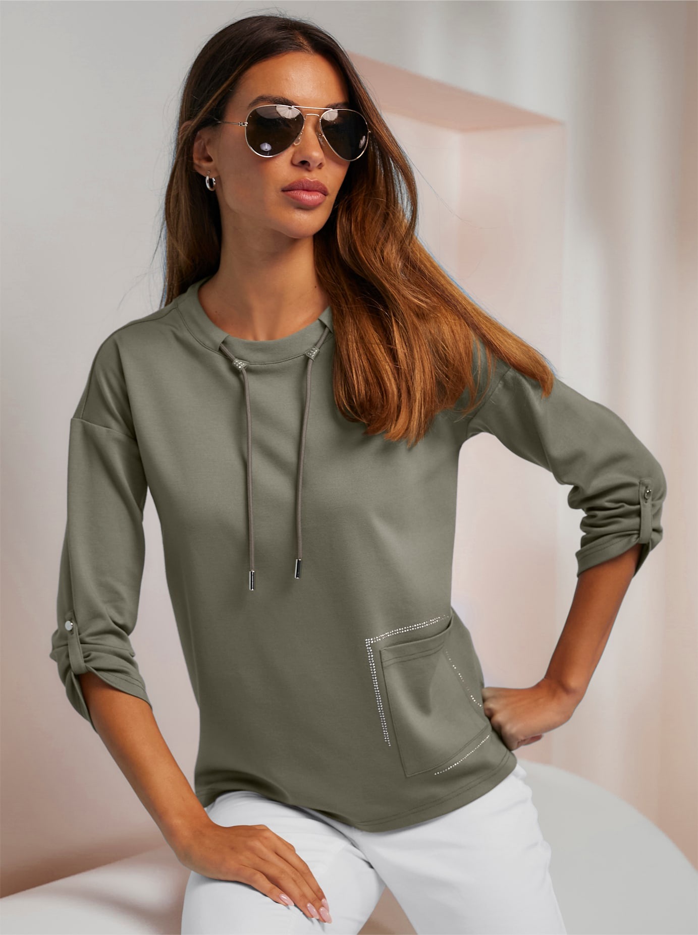 heine 3/4-Arm-Shirt »Shirt« 1 Stk.
