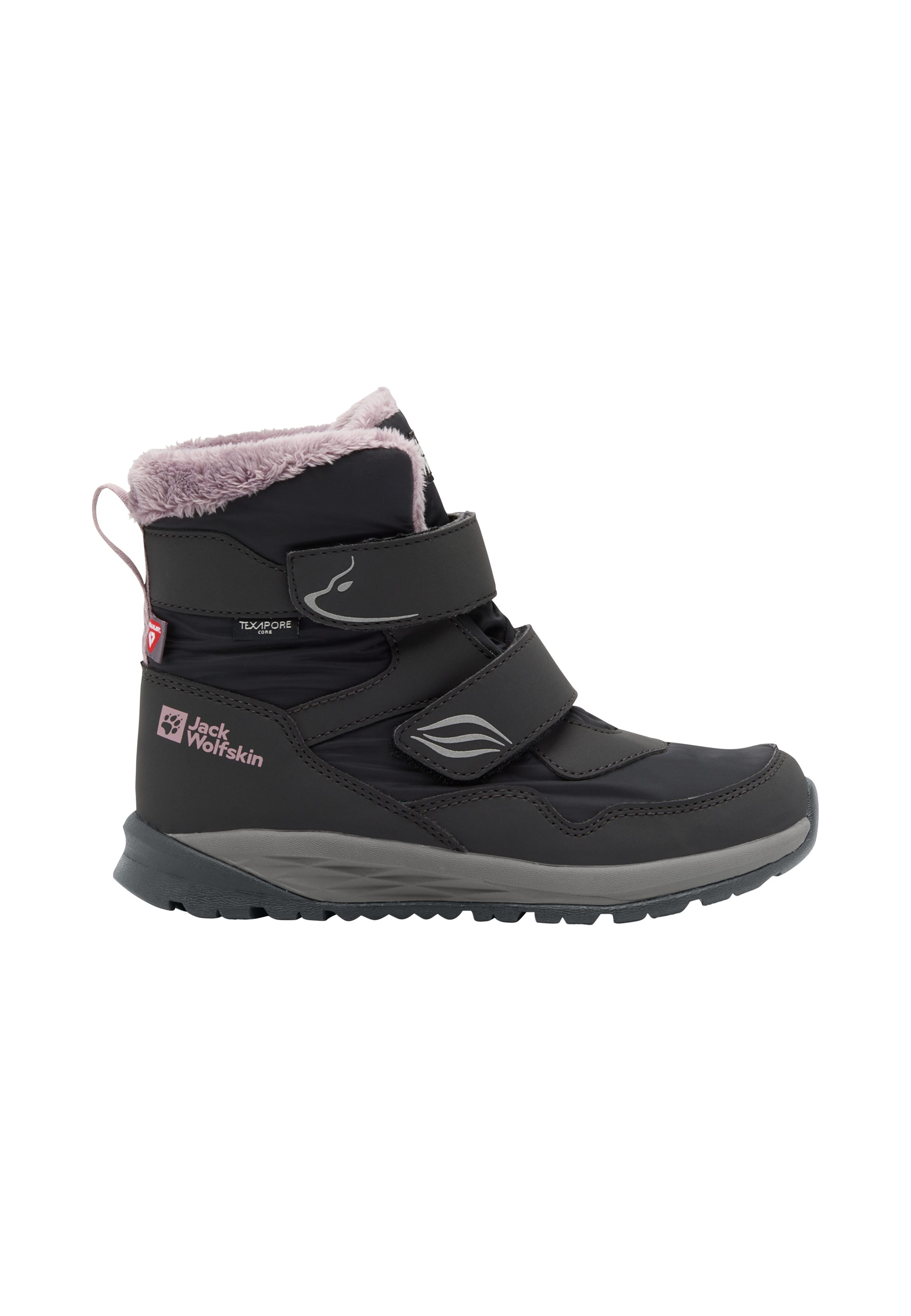 Jack Wolfskin Winterboots »POLAR BEAR-G TEXAPORE MID VC K«, Snowboots, Winterstiefel, Winterschuhe, wasserdicht & gefüttert