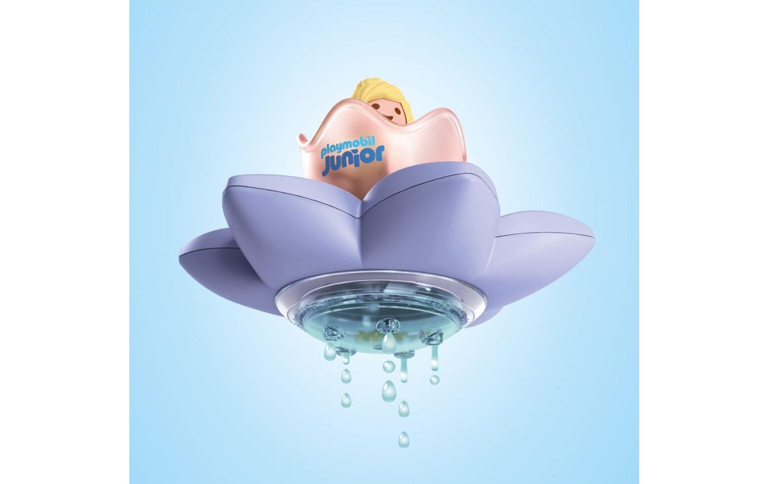 Playmobil® Spielbausteine »Junior Tinkerbells magische Feen-Schwimmblume 71772«, (4 St.)