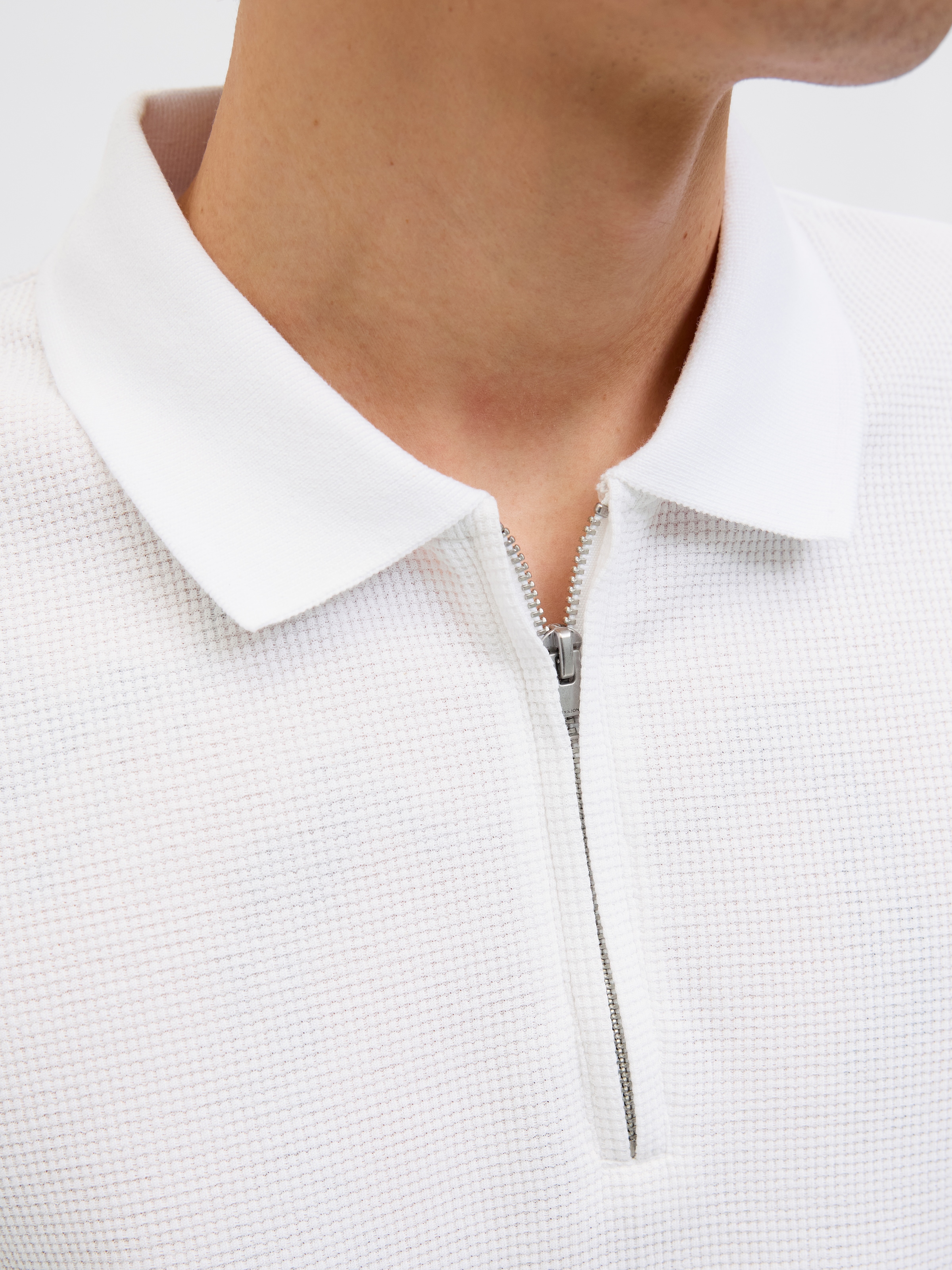 Jack & Jones Poloshirt »JJEAUSTIN ZIP POLO SS NOOS«