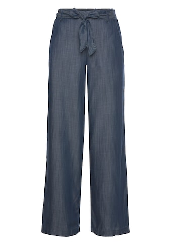Esprit Weite Jeans, (2 tlg., mit Bindeband), in sommerlichen Denim-Look kaufen