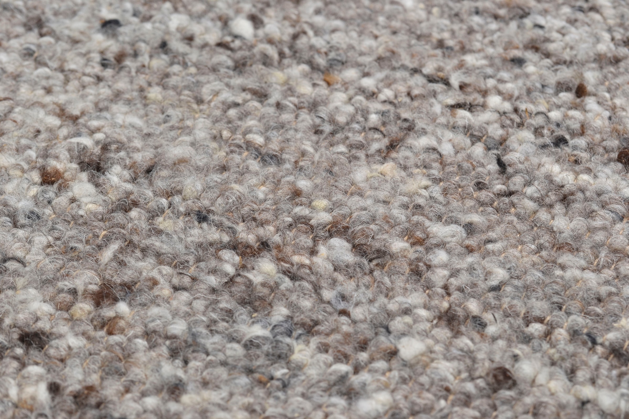 THEKO Wollteppich »Allgäu Super«, rechteckig, 10 mm Höhe, Handweb Teppich, reine Schurwolle, handgewebt