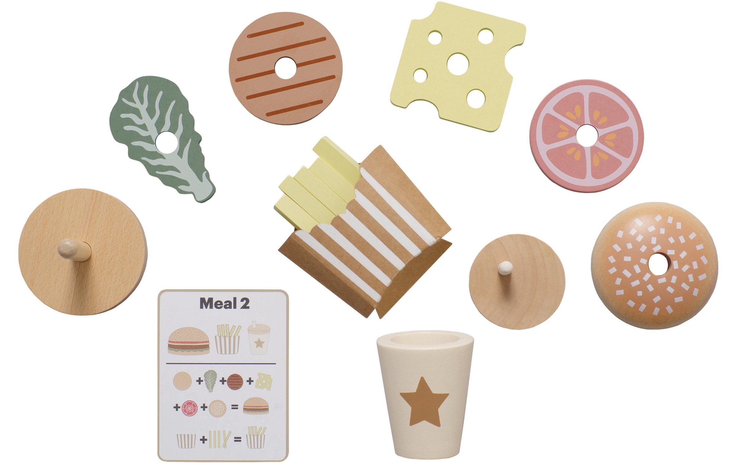 JaBaDaBaDo Spiellebensmittel »Burger Set«