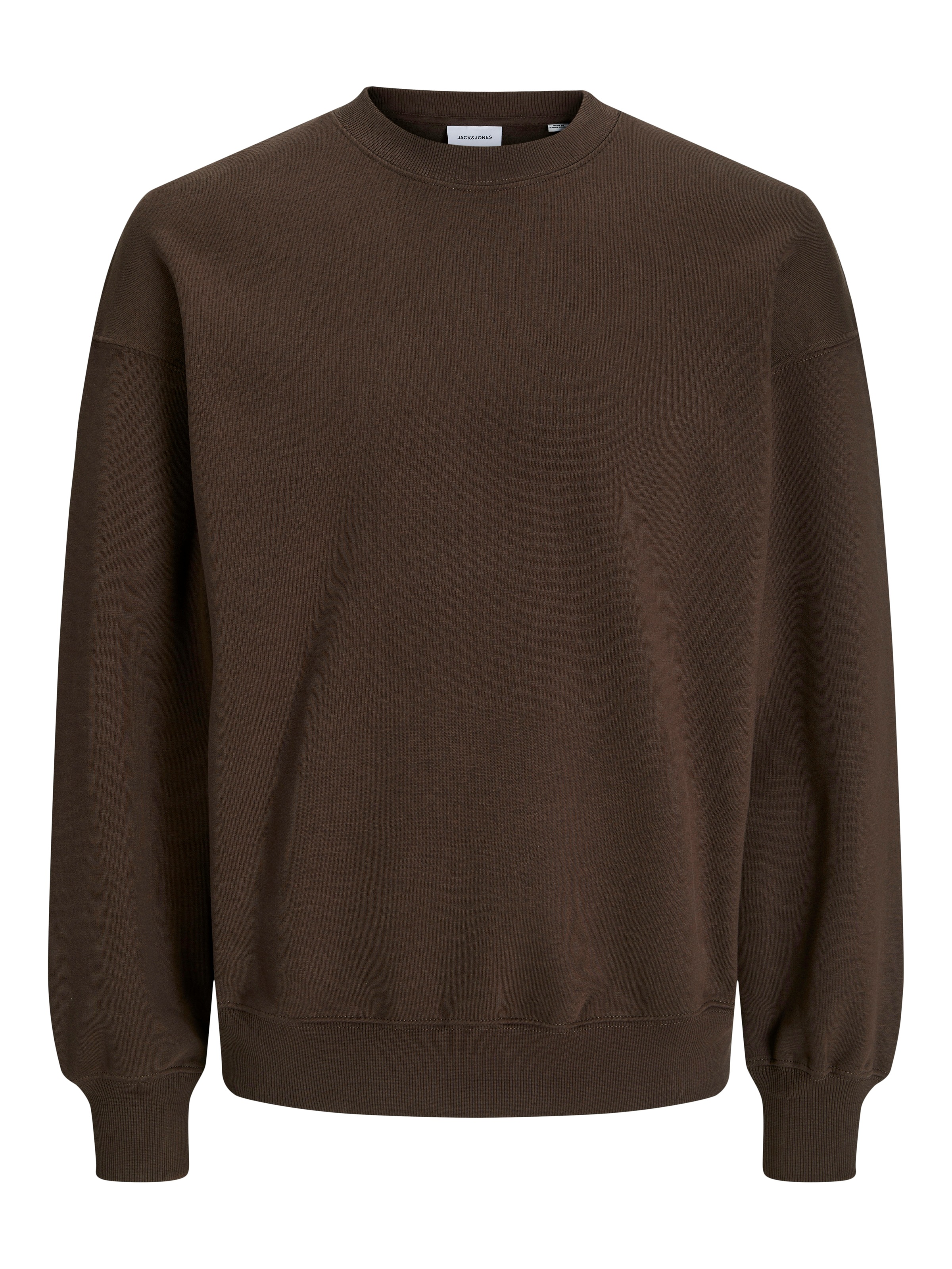 Jack & Jones Sweatshirt »JJEURBAN EDGE SWEAT CREW NECK NOOS«, mit Rippbündchen