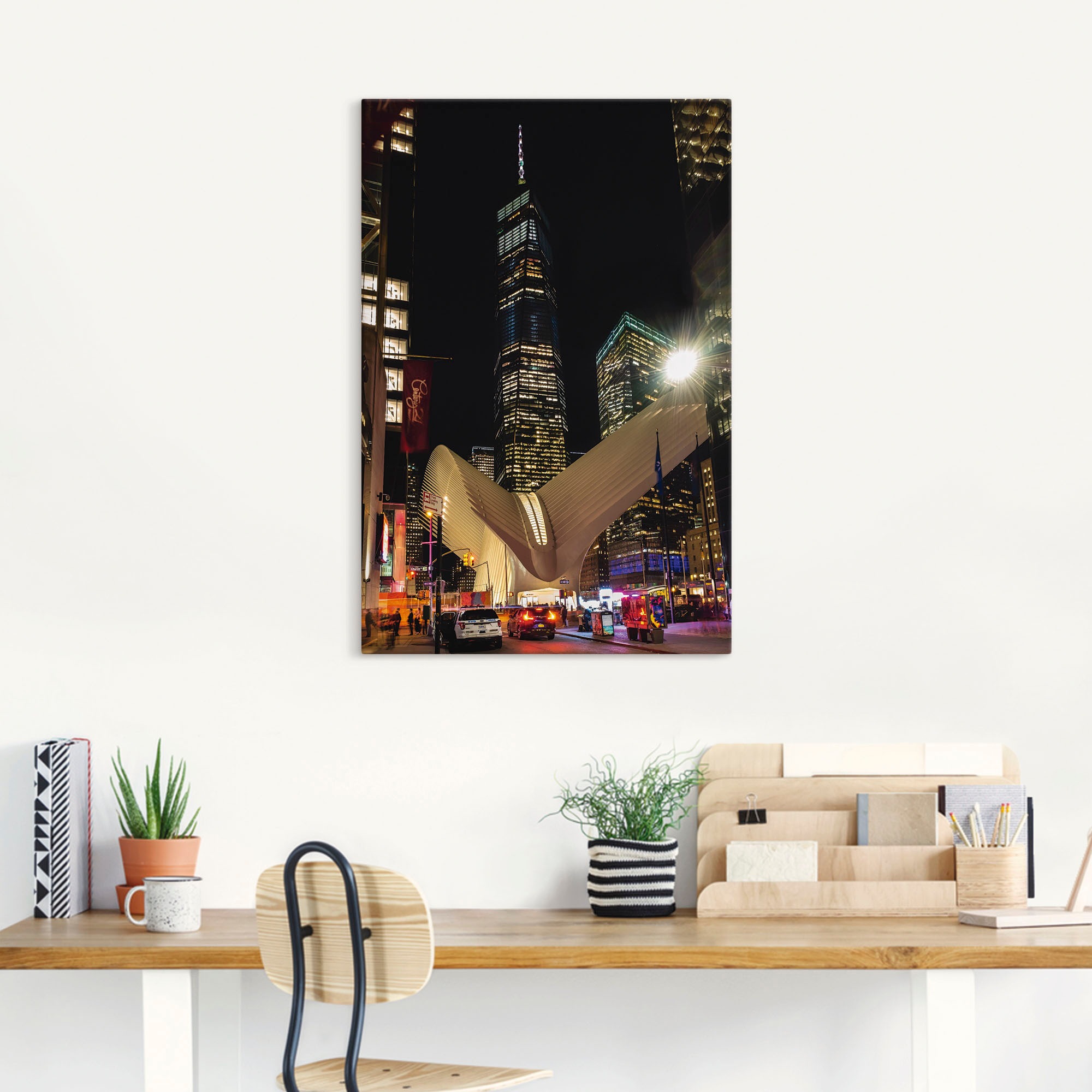 Artland Leinwandbild »World Trade Center New York«, Amerika, (1 St.), auf Keilrahmen gespannt