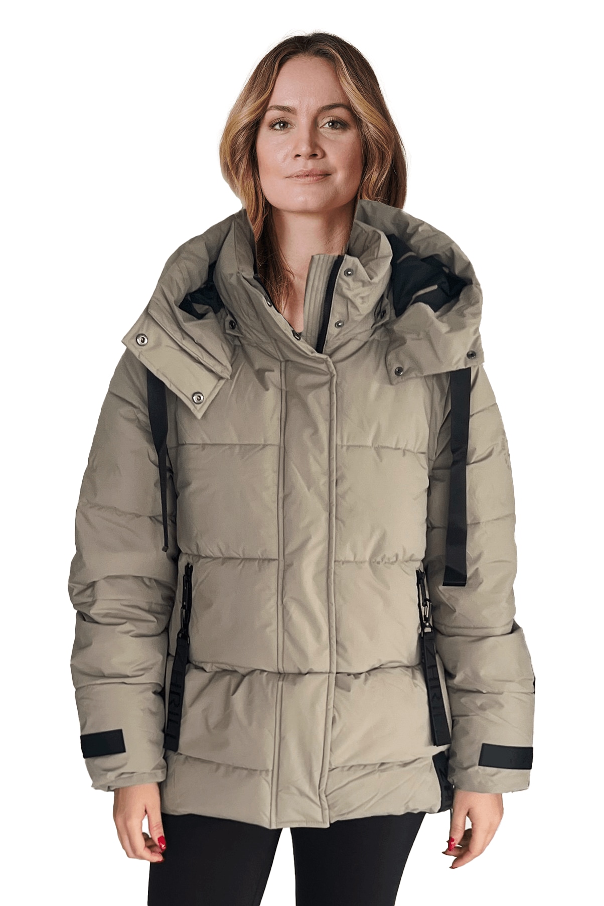 Zhrill Steppjacke »ZHISI MAX MEDIUM« mit Kapuze mit Kapuze