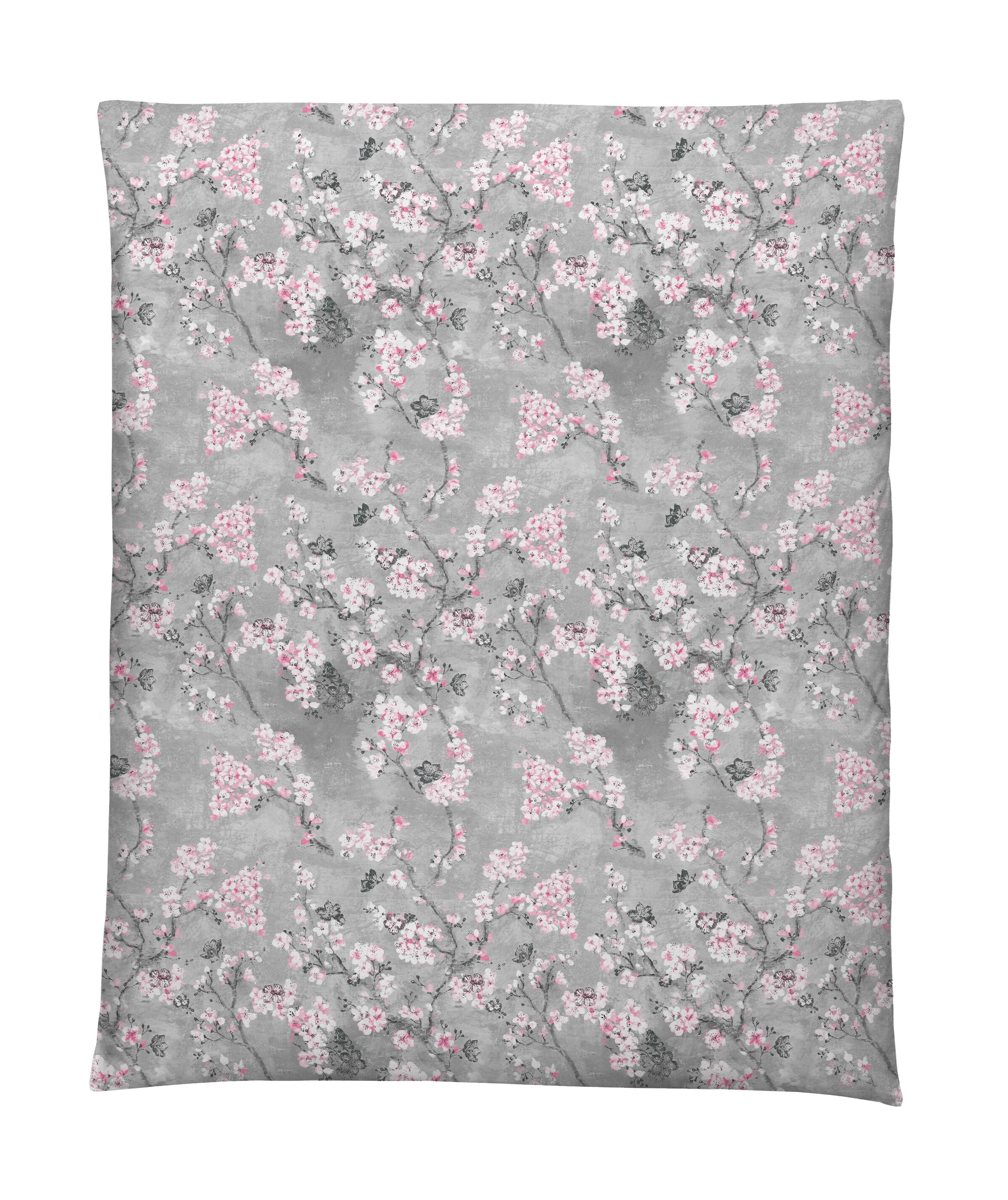 HOME FASHION Bettbezug »Japan 4, 100 % Baumwoll-Satin«, (1 St.)