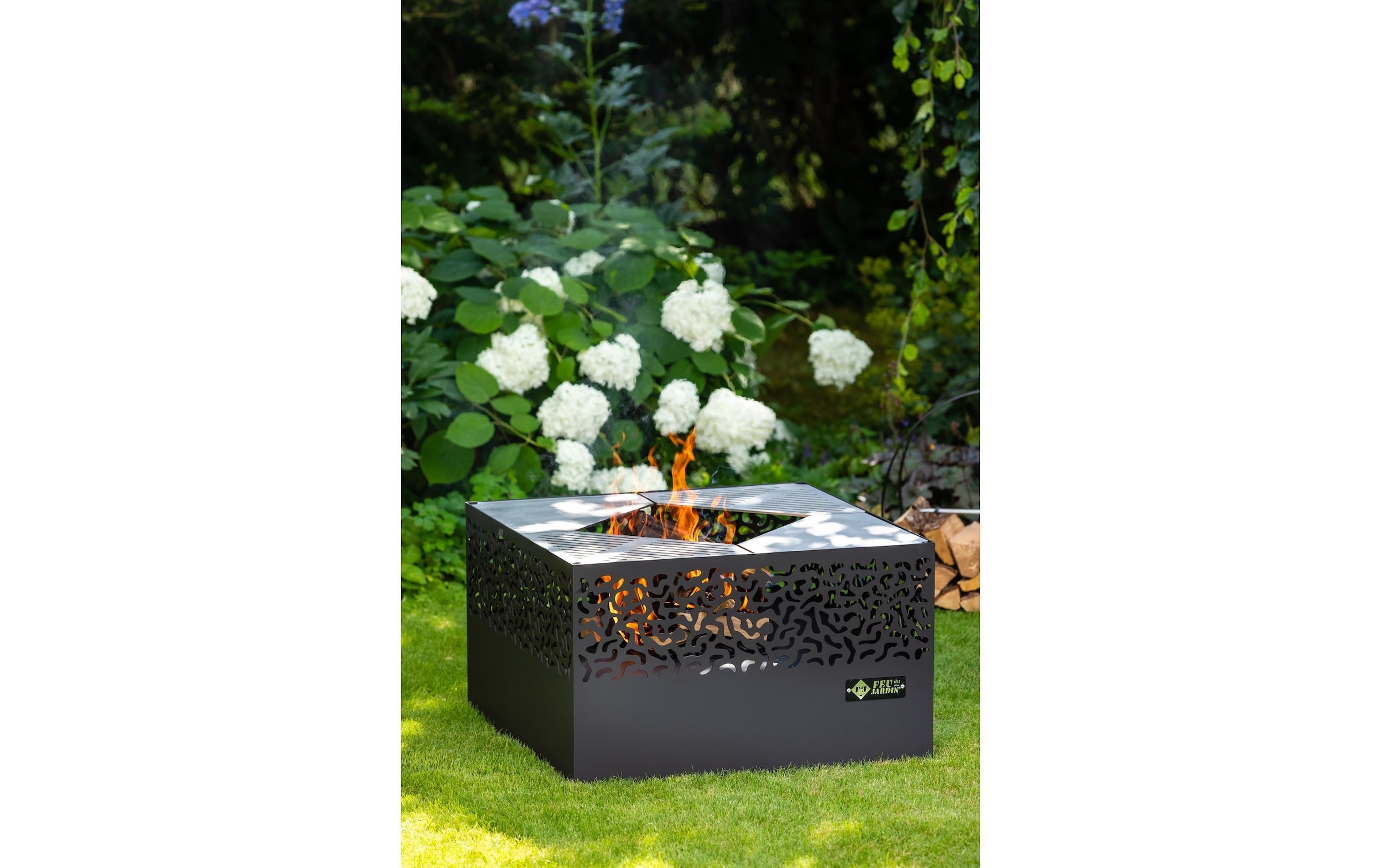 Feuerschale »FEU DU JARDIN Carre 750«