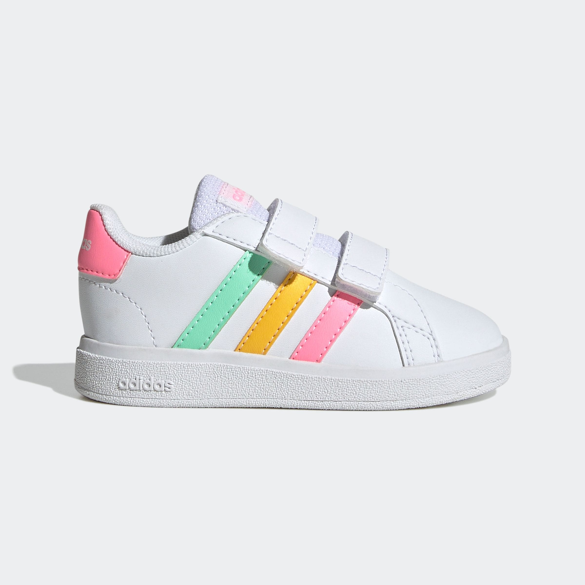 adidas Sportswear Sneaker »GRAND COURT LIFESTYLE HOOK AND LOOP«, für Kinder, Design auf den Spuren des adidas Superstar