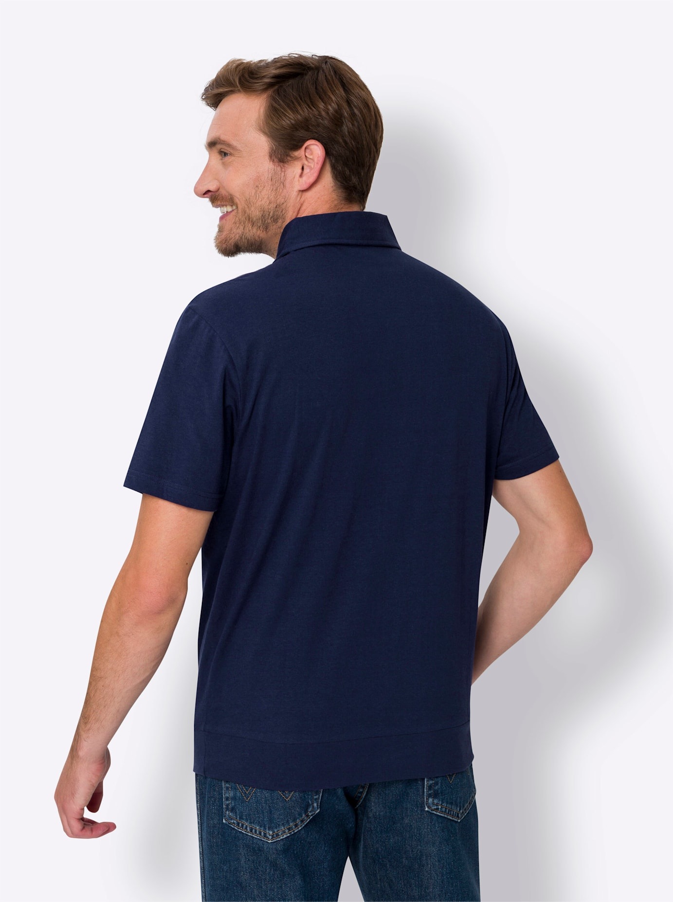 Classic Poloshirt »Kurzarm-Poloshirt«, (1 tlg.)