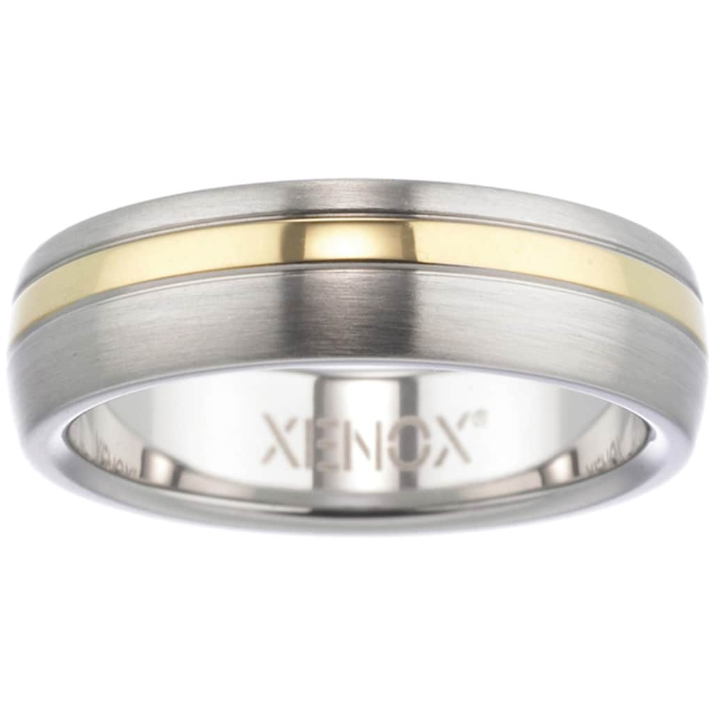 XENOX Partnerring »Geschenk "LIEBE" Xenox & Friends, X1681, X1682«, wahlweise mit oder ohne Zirkonia