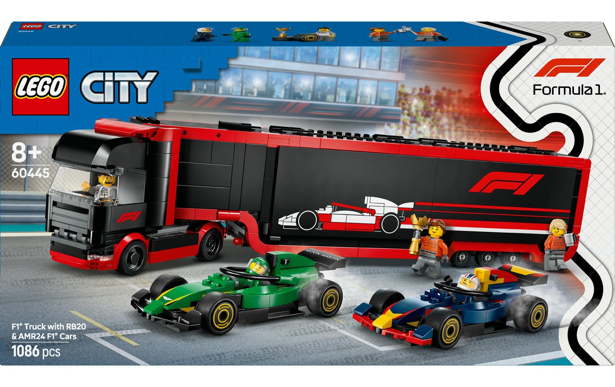 LEGO® Spielbausteine »City Project Alicia 60445«, (1086 St.)